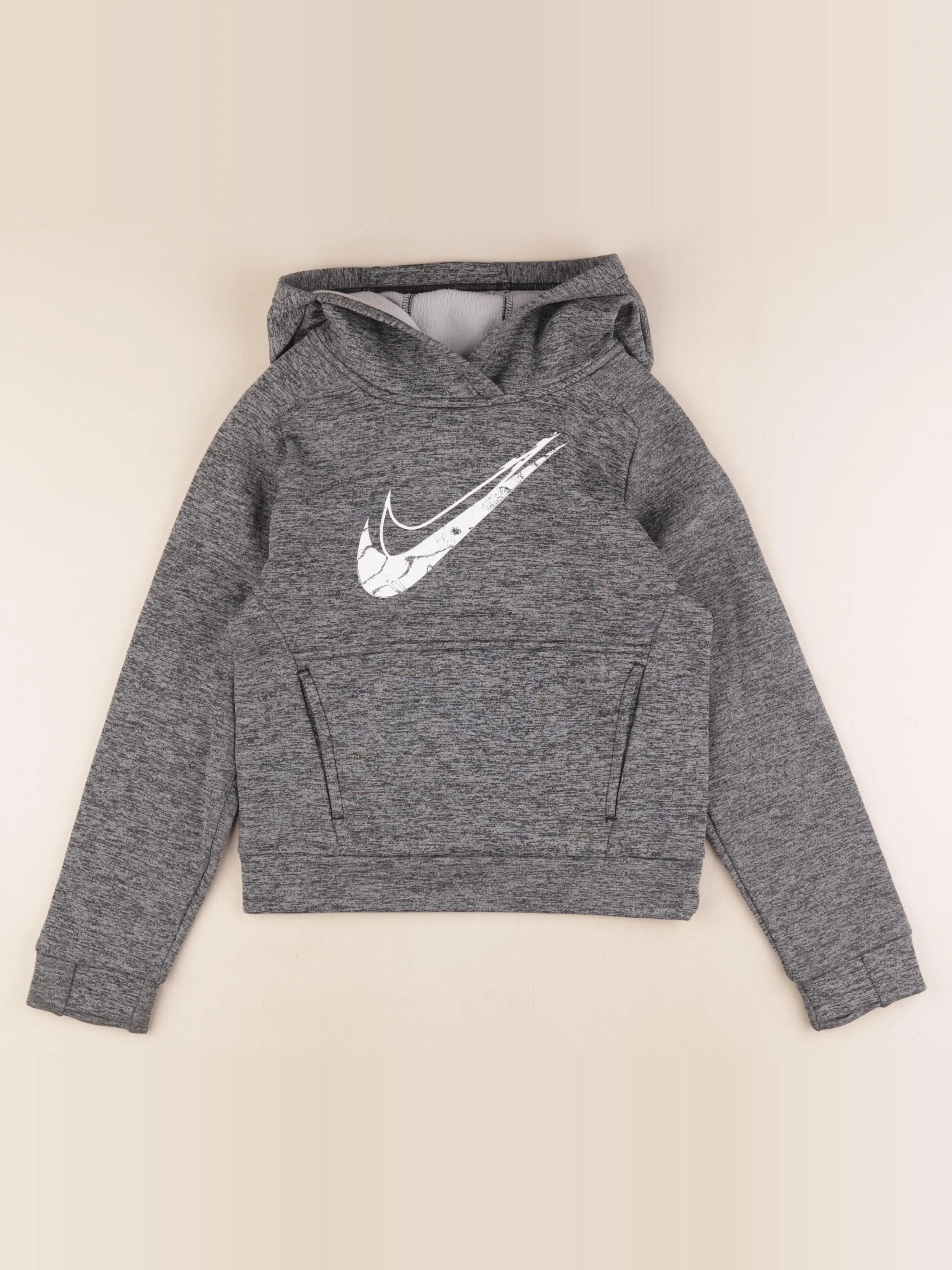 Nike - sweat gris - 8/9 ans