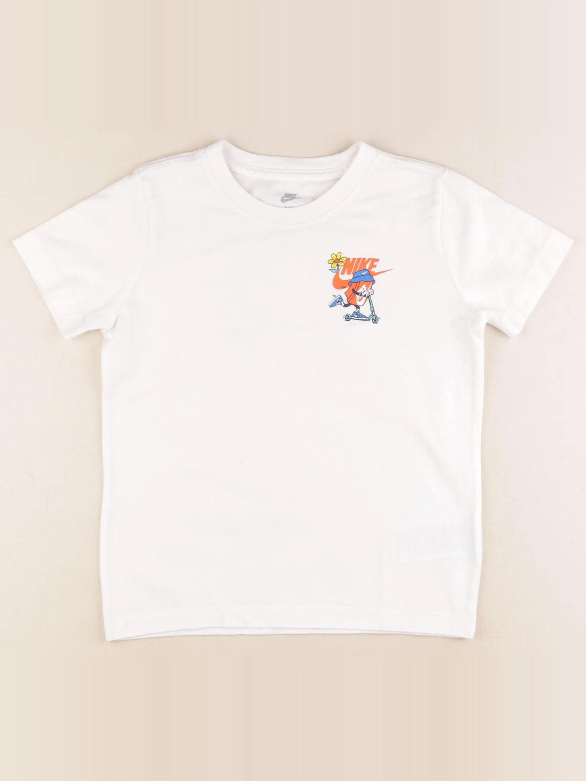 Nike - tee-shirt imprimé au dos blanc - 8/9 ans