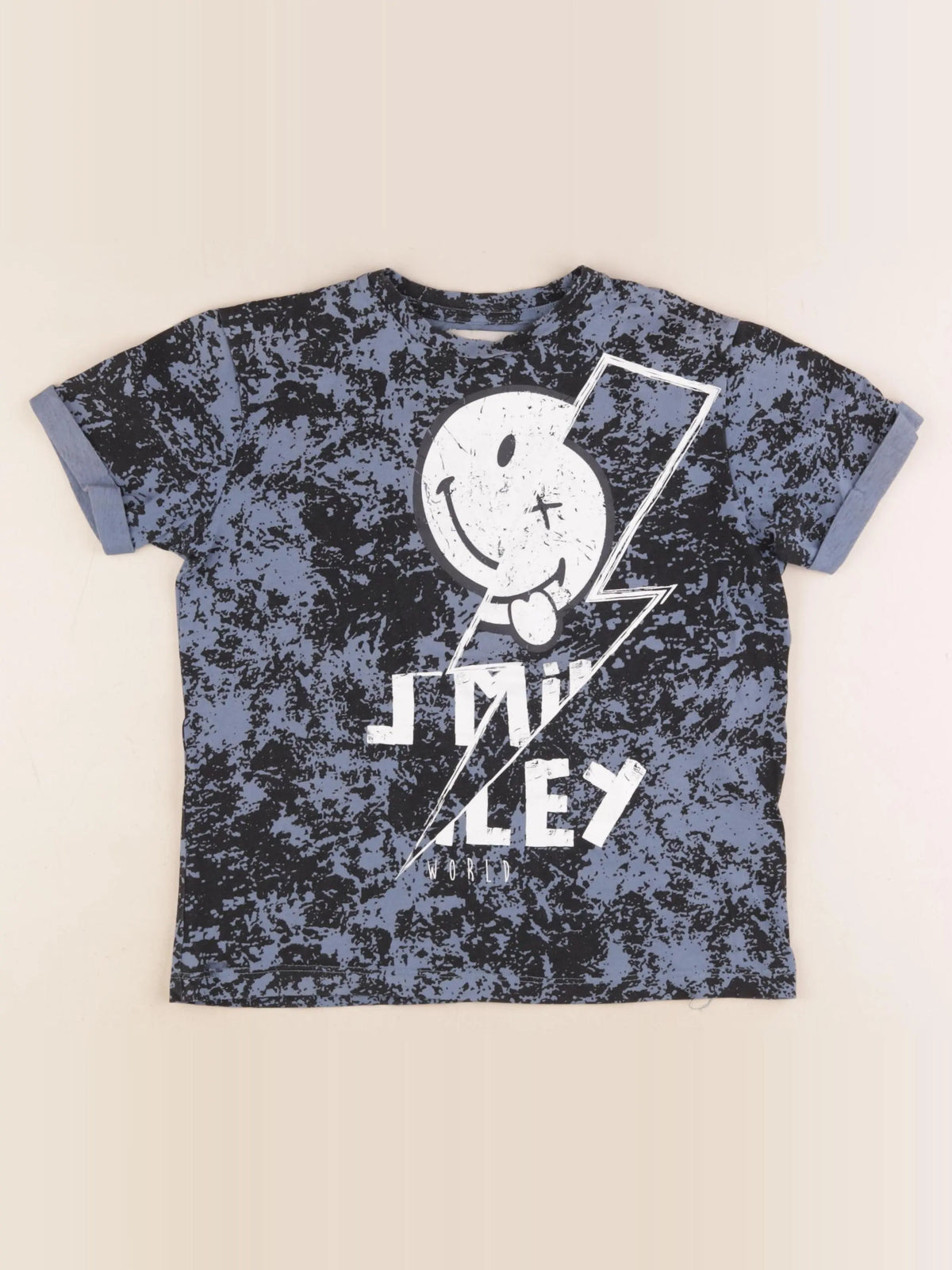 Zara - tee-shirt bleu - 6 ans