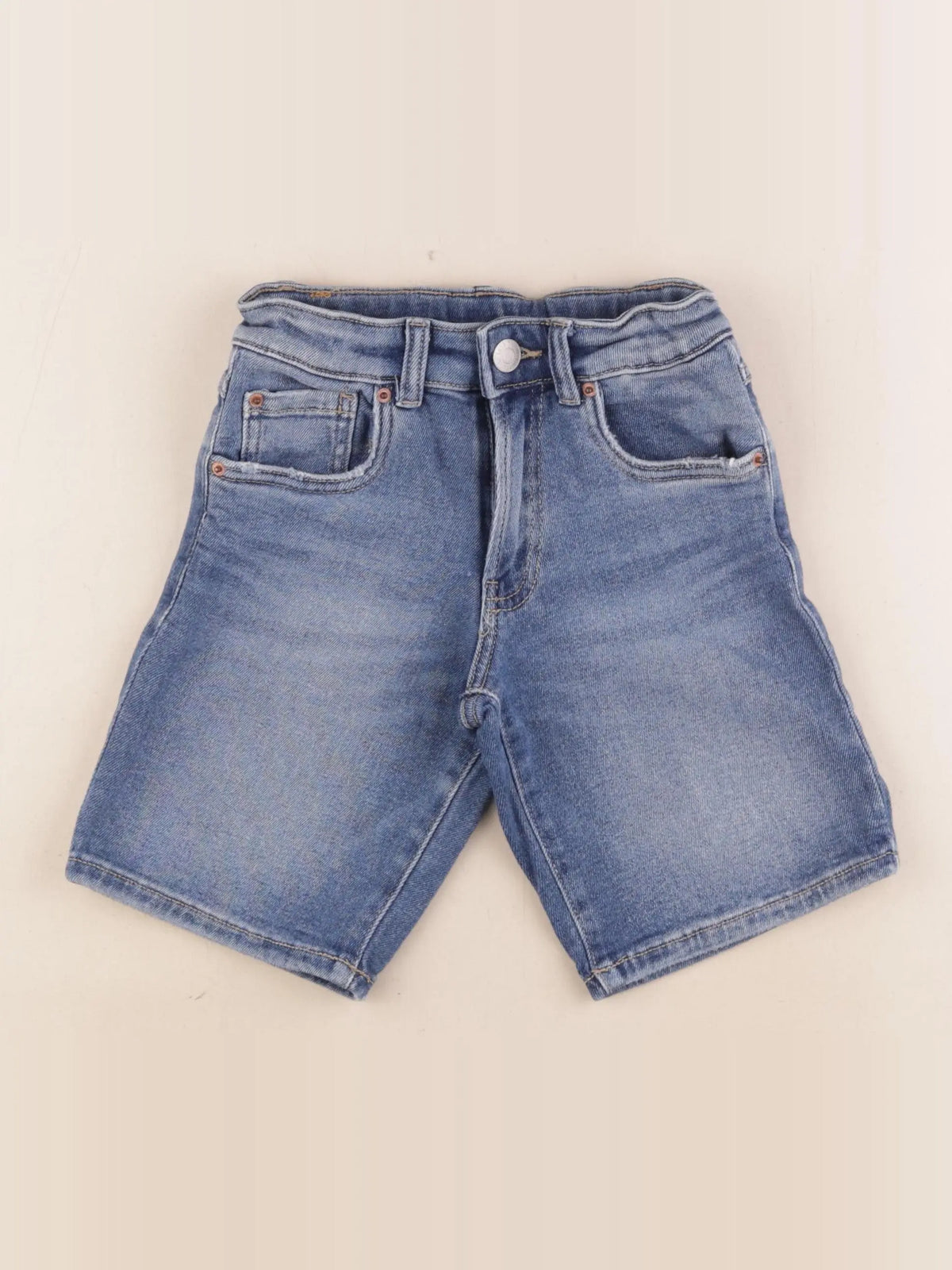 Zara - short bleu - 7 ans