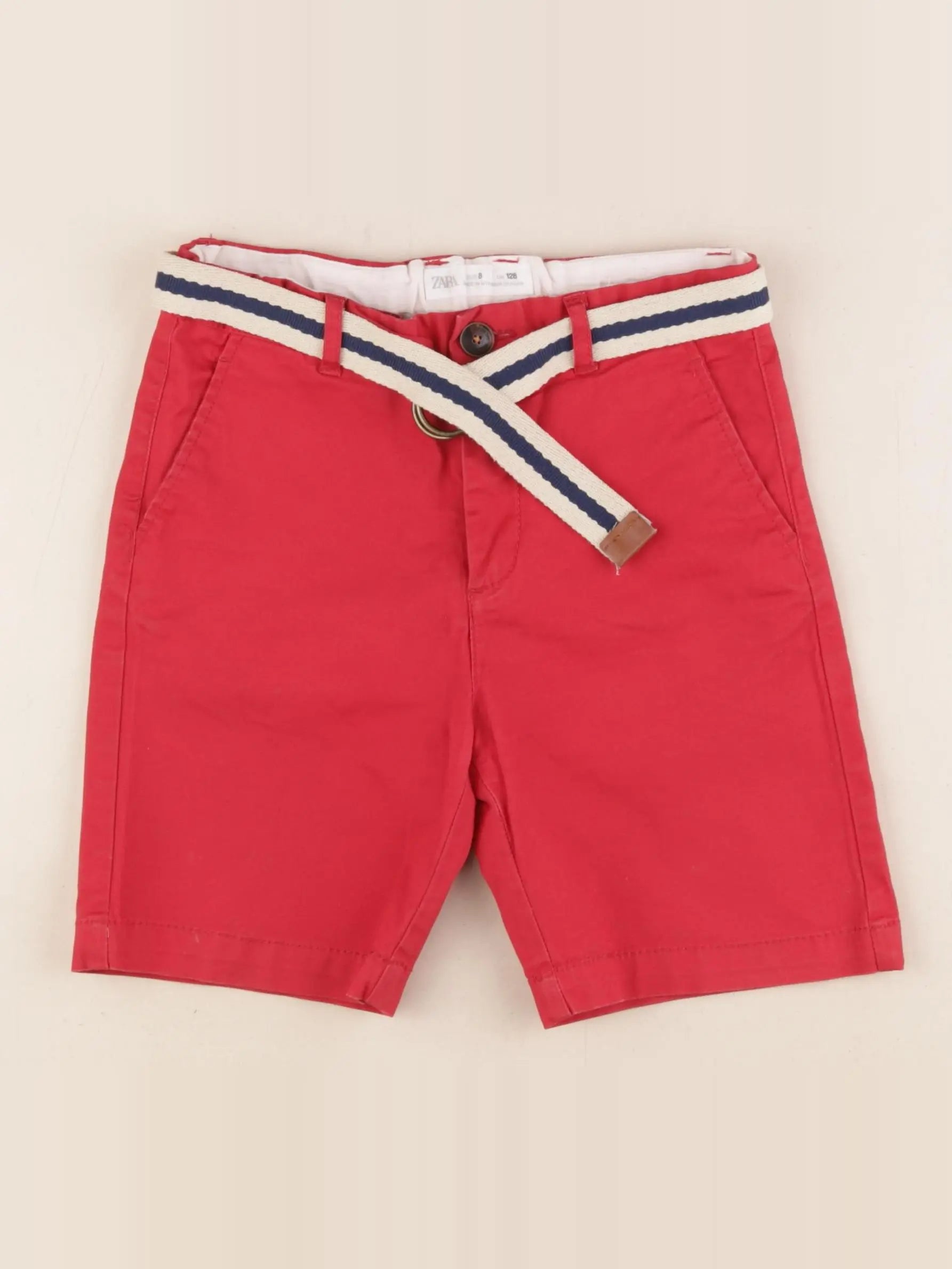 Zara - short rouge - 8 ans