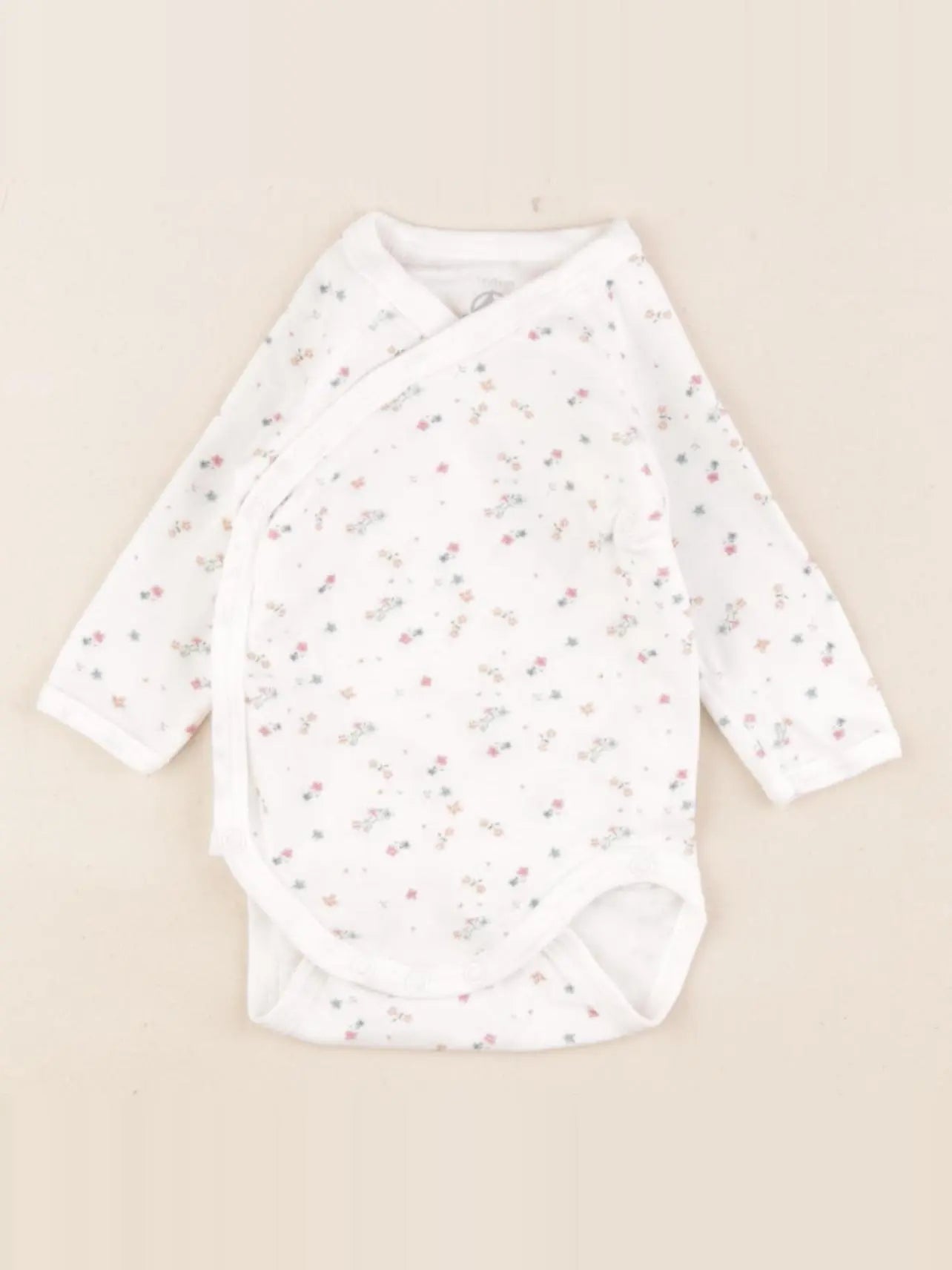 Petit Bateau - body multicolore - 1 mois
