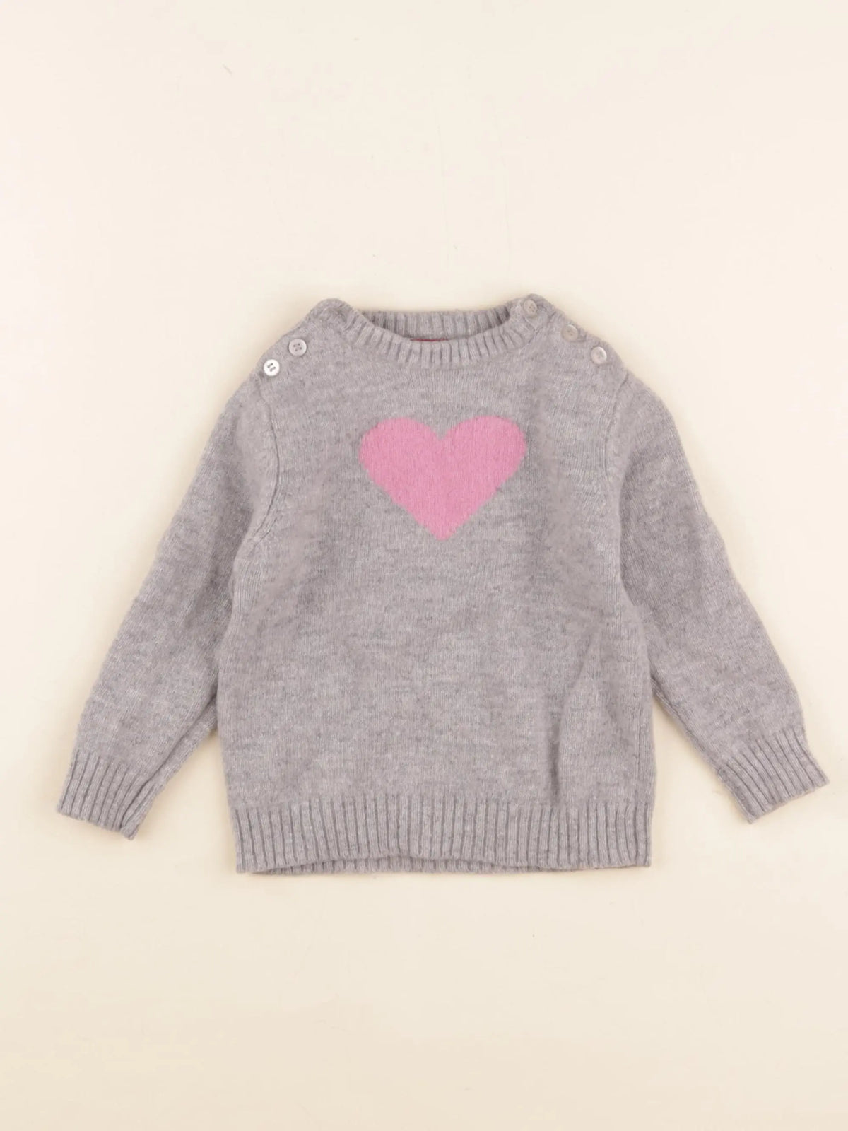Acanthe - pull gris - 2 ans