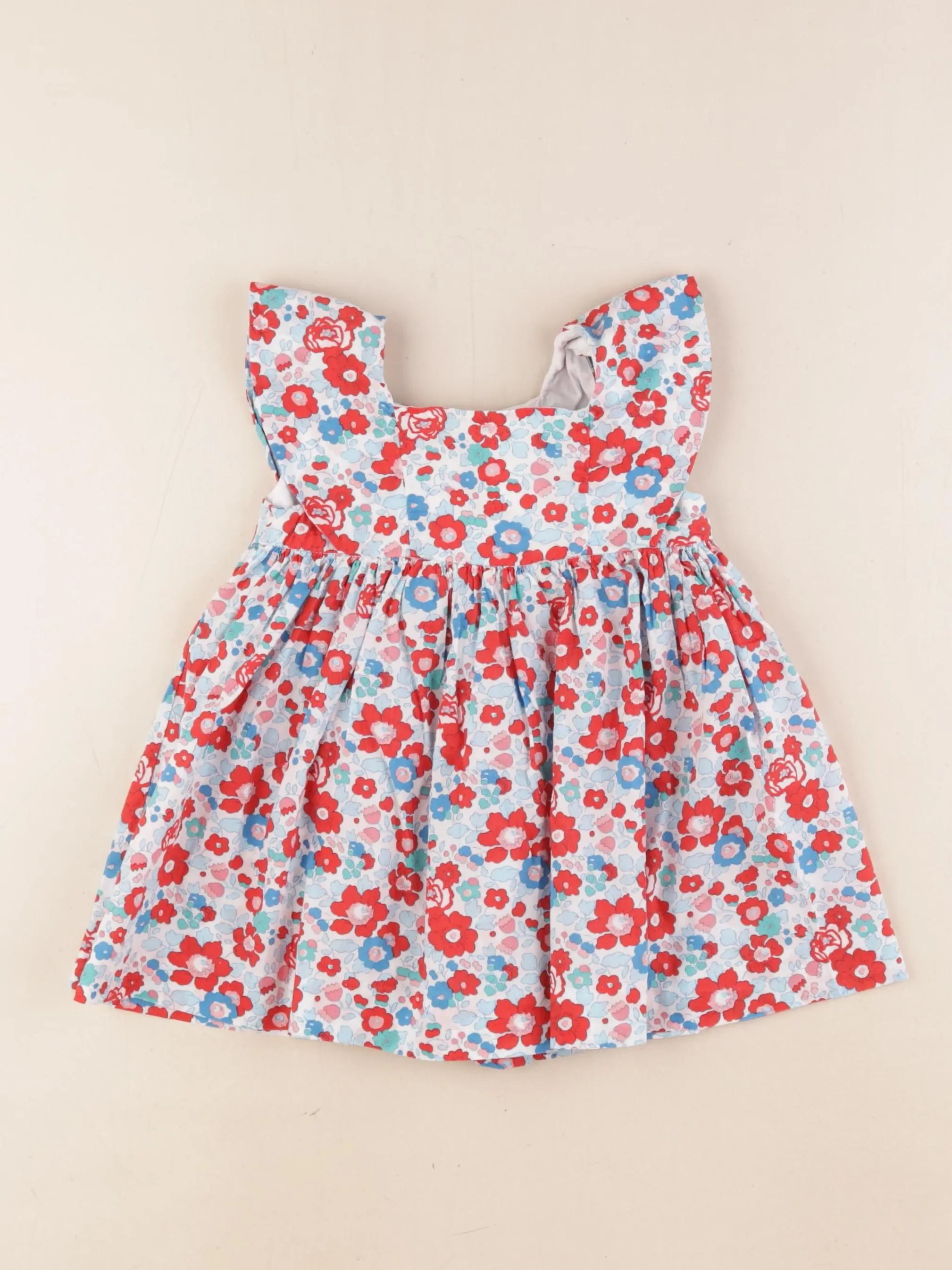 Jacadi - robe liberty multicolore - 18 mois