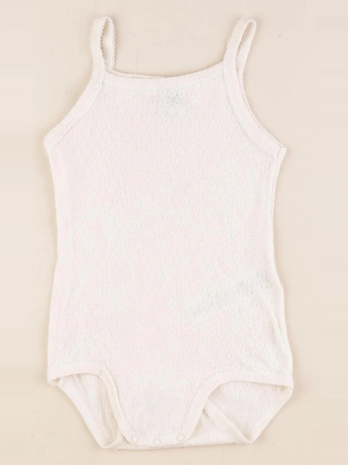 Petit Bateau - body beige - 36 mois