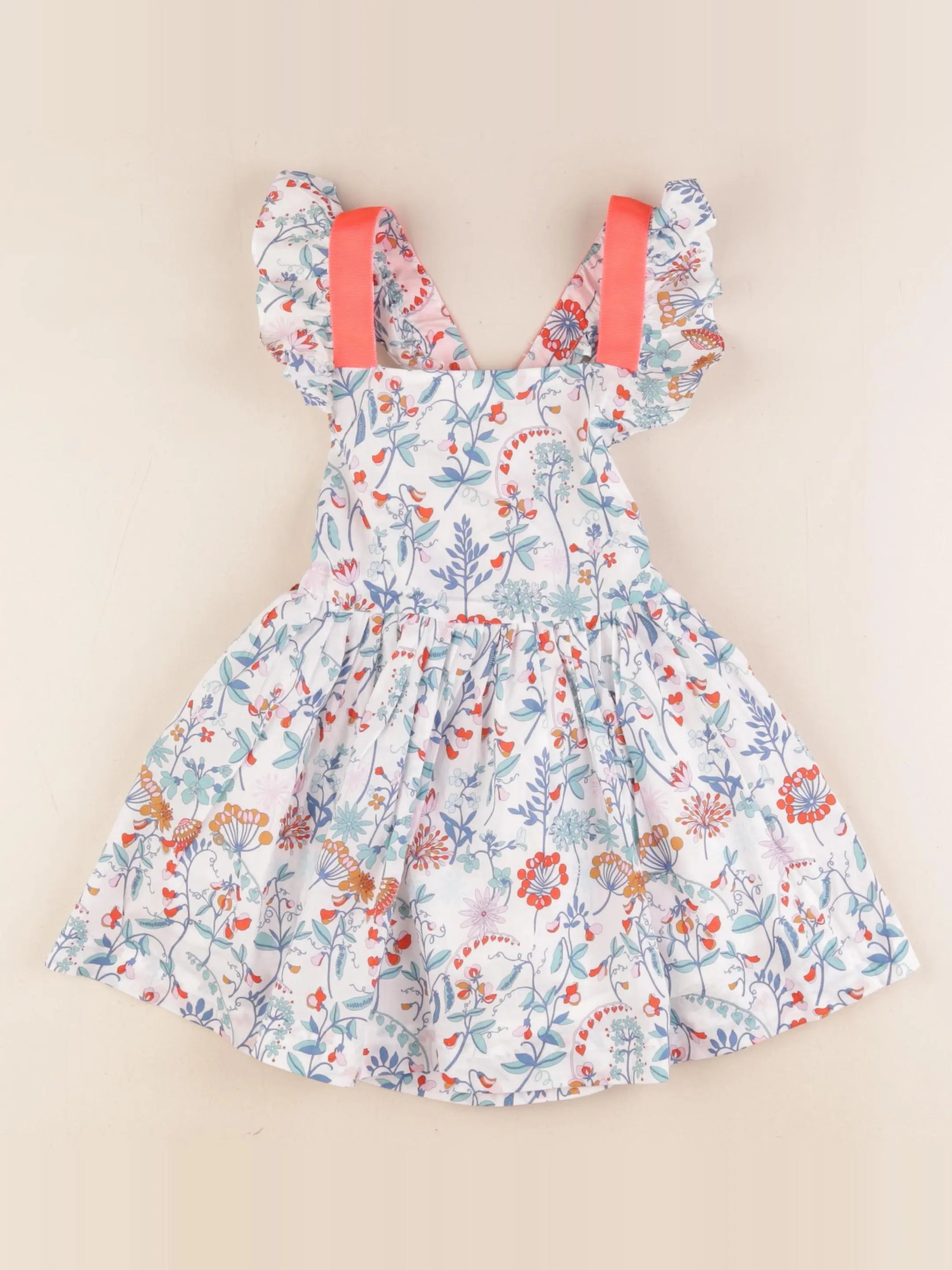 Jacadi - robe liberty multicolore - 3 ans