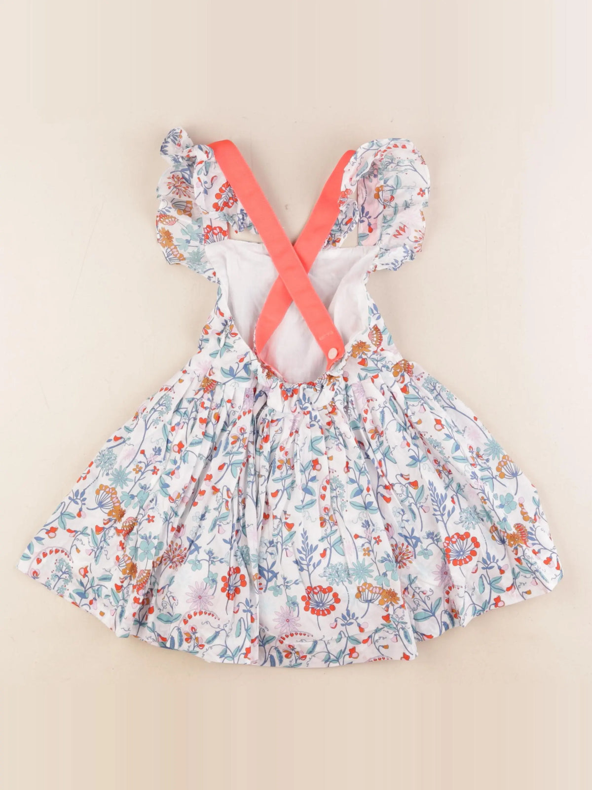 Jacadi - robe liberty multicolore - 3 ans
