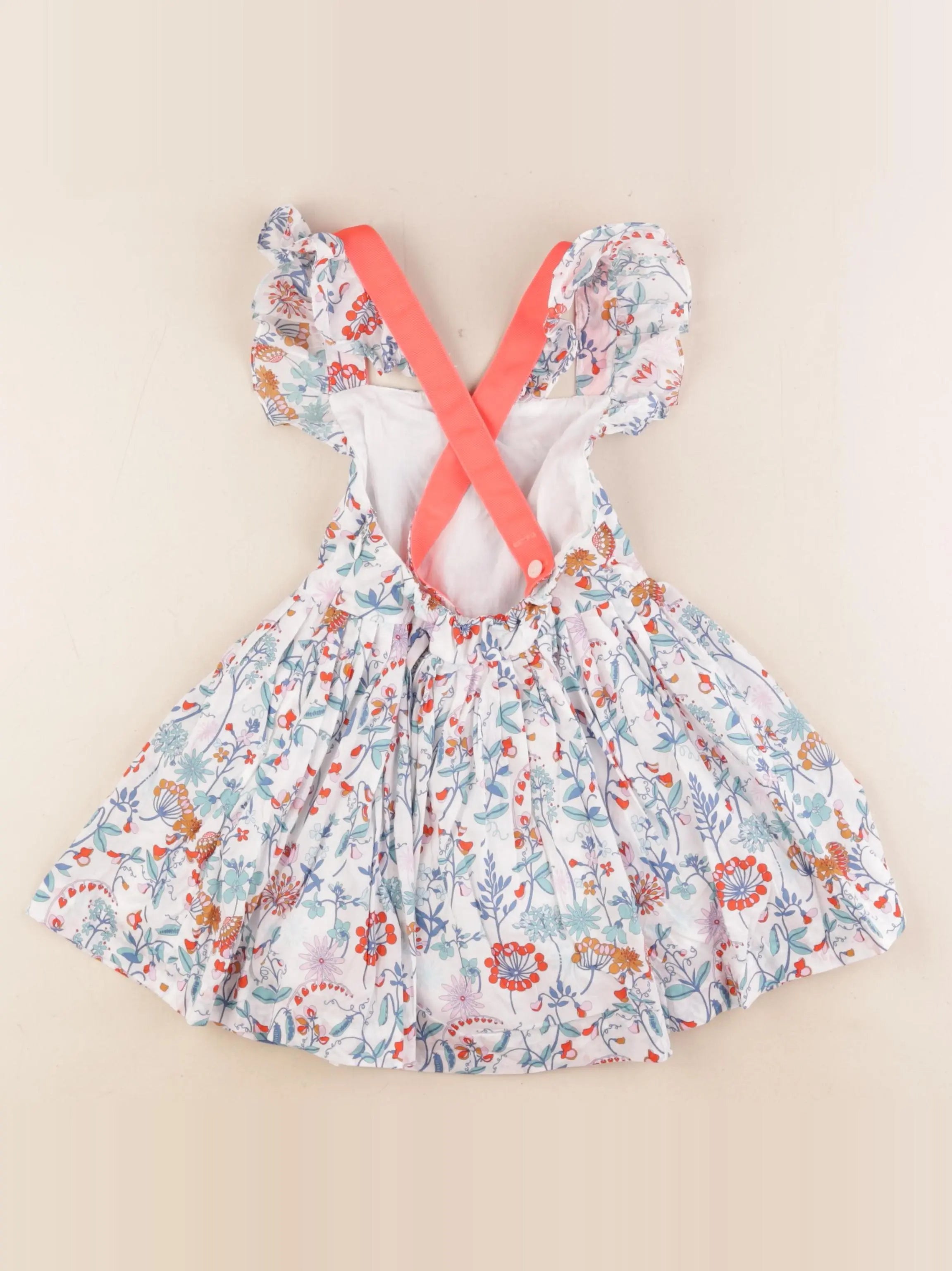 Jacadi - robe liberty multicolore - 3 ans