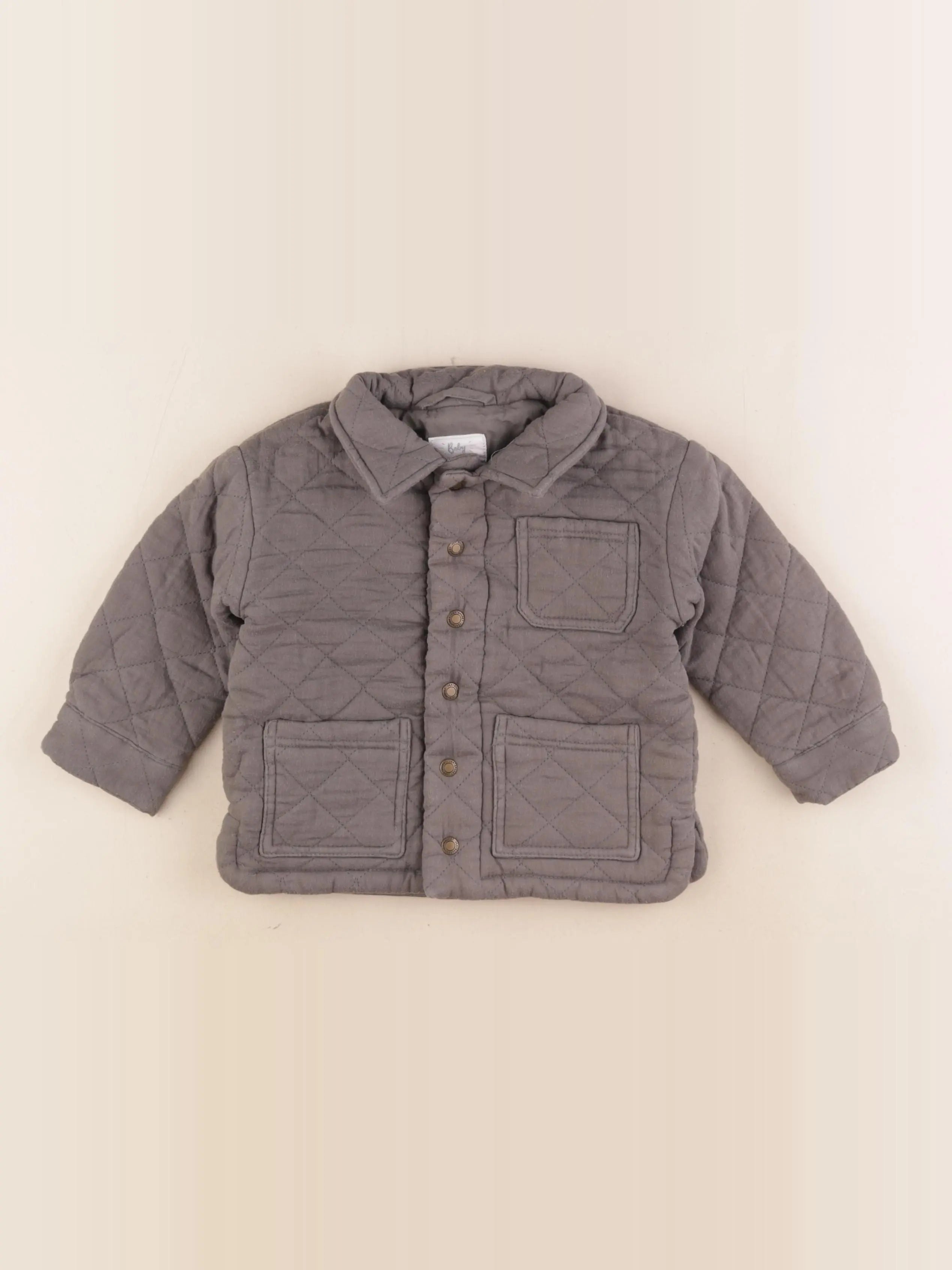 Vertbaudet - veste vert - 2 ans
