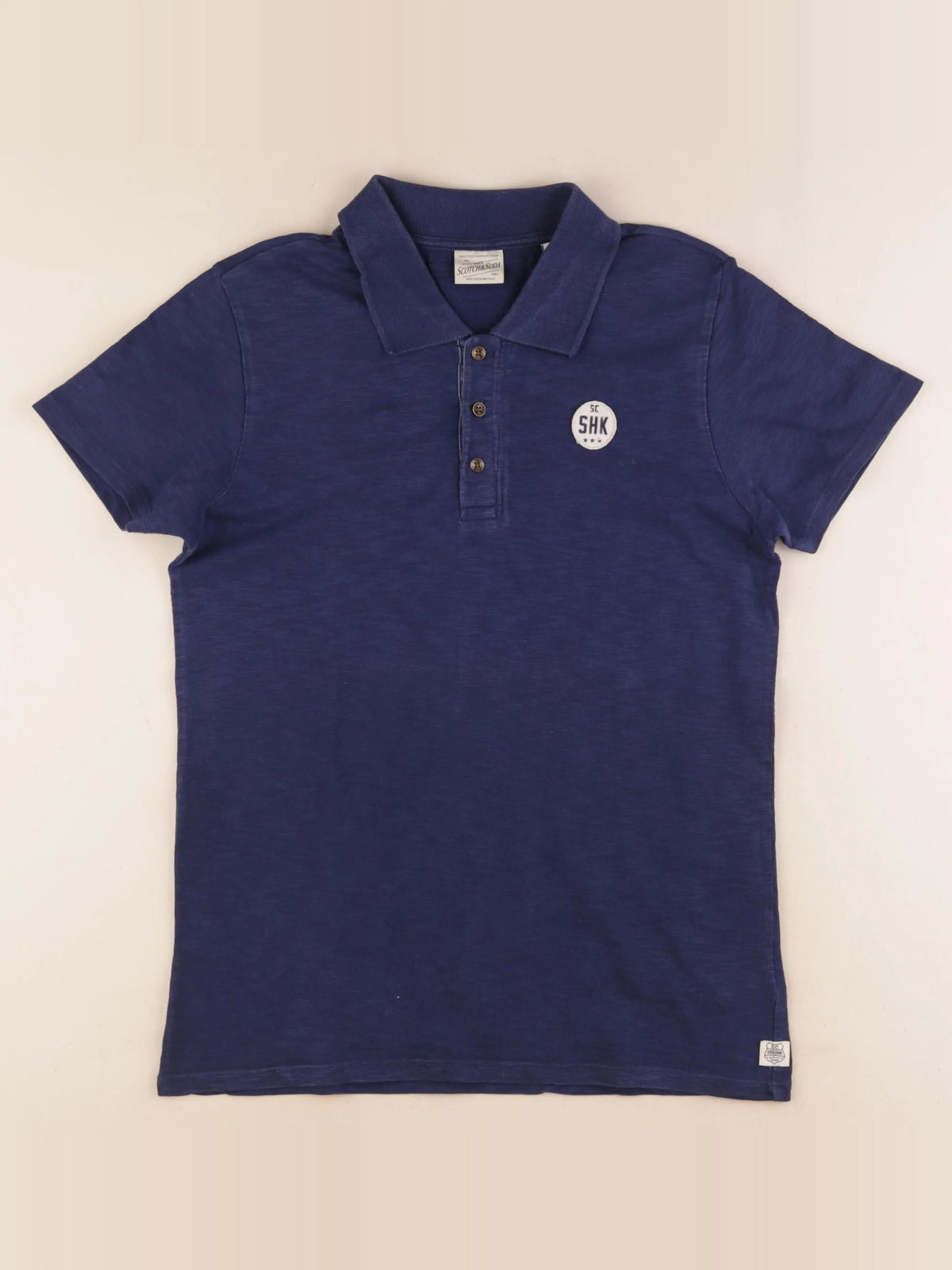 Scotch & Soda - polo bleu - 12 ans