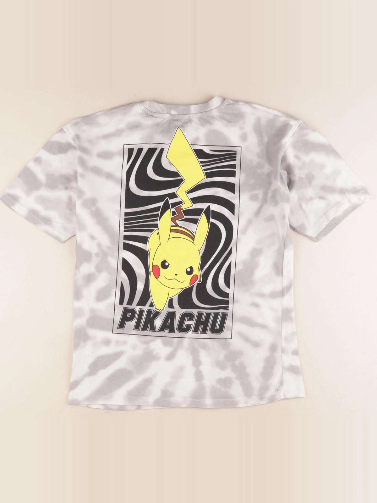 Zara - tee-shirt imprimé au dos gris - 10 ans