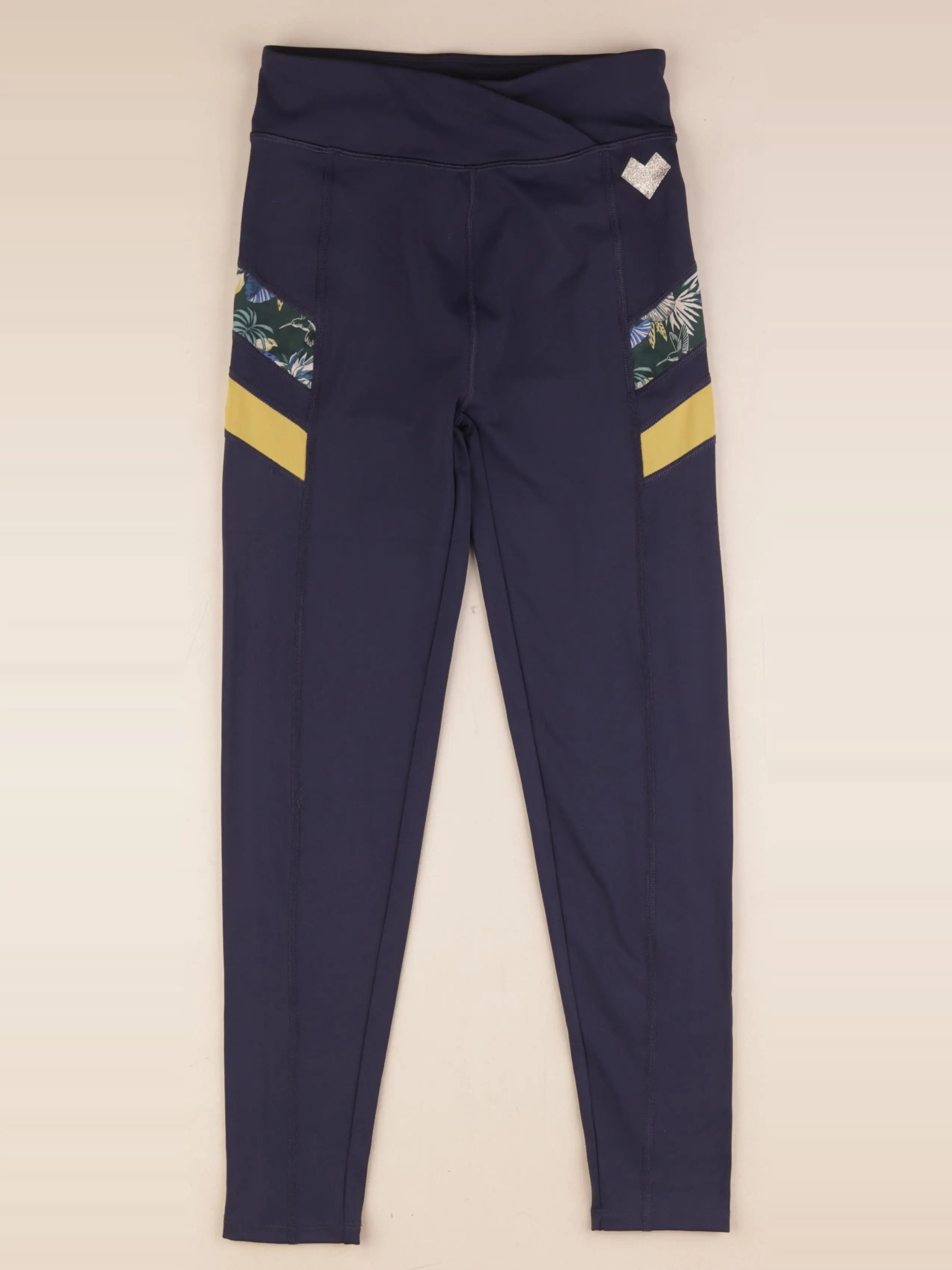 Vertbaudet - legging bleu - 10 ans