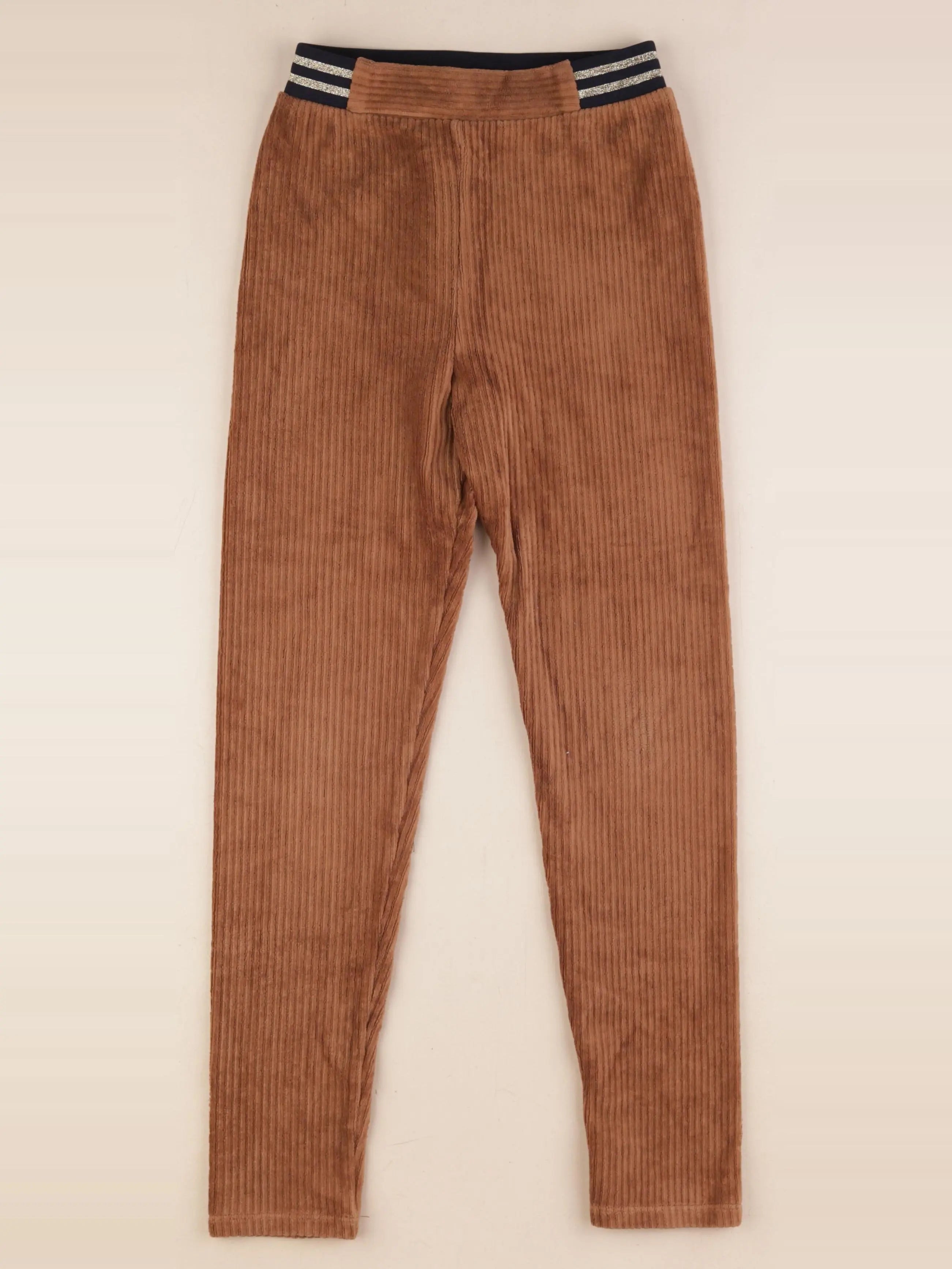 Vertbaudet - legging marron - 10 ans