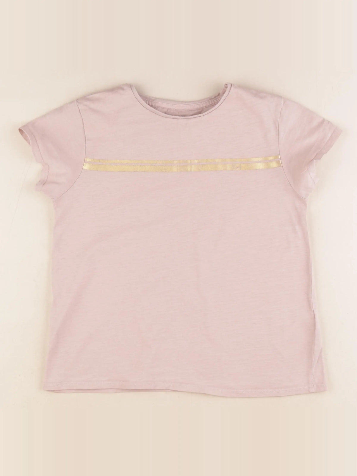 Vertbaudet - tee-shirt rose - 10 ans