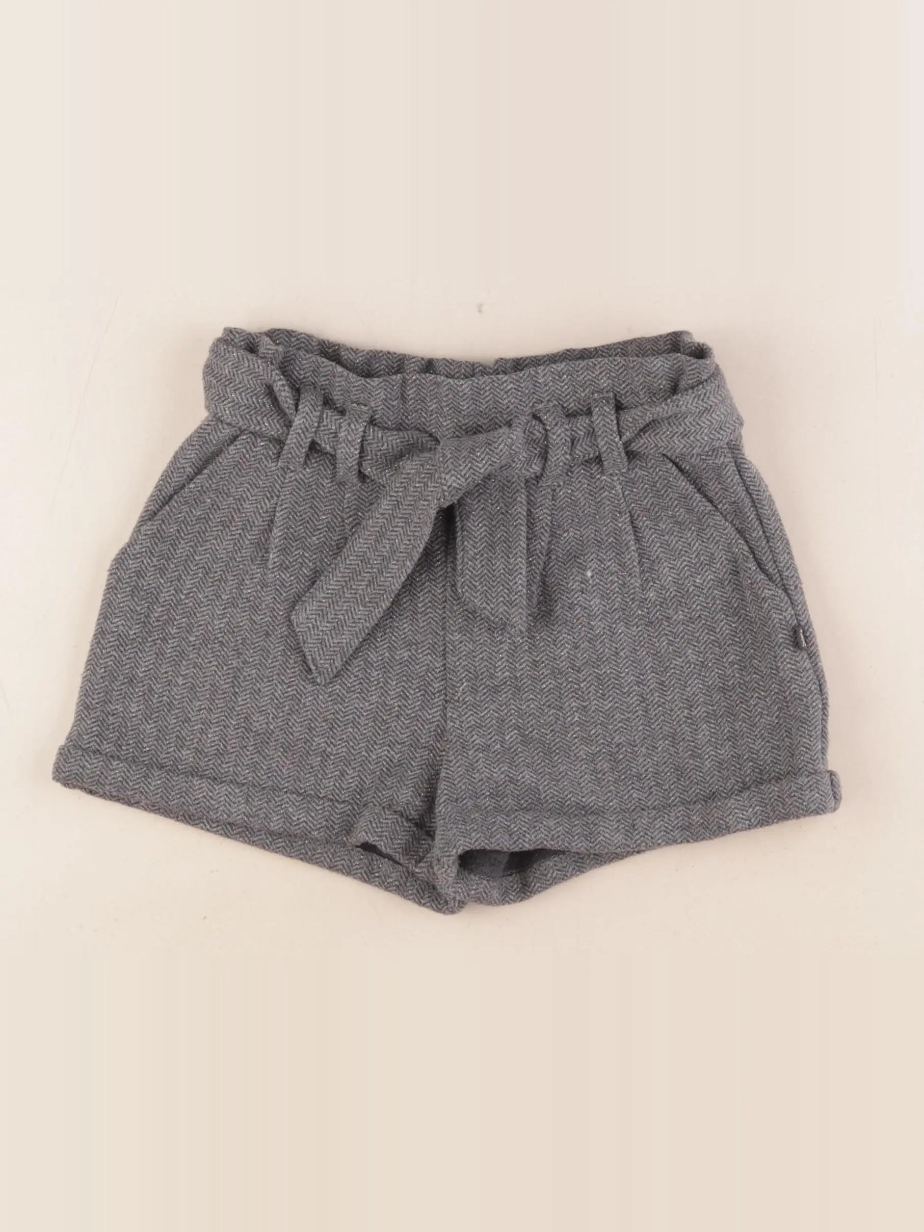 Okaidi - short gris, beige - 6 ans