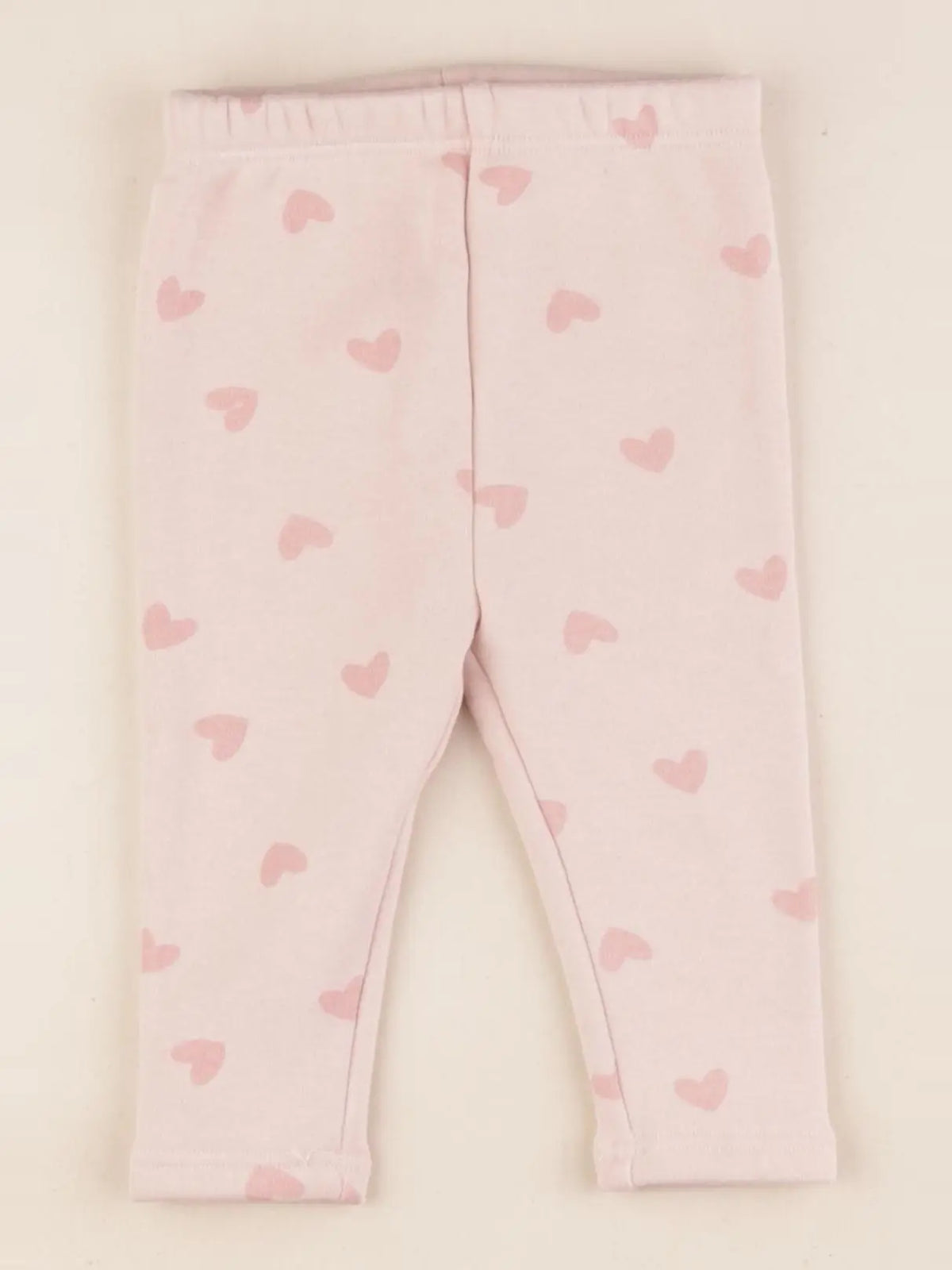 Vertbaudet - legging doublé rose - 9 mois