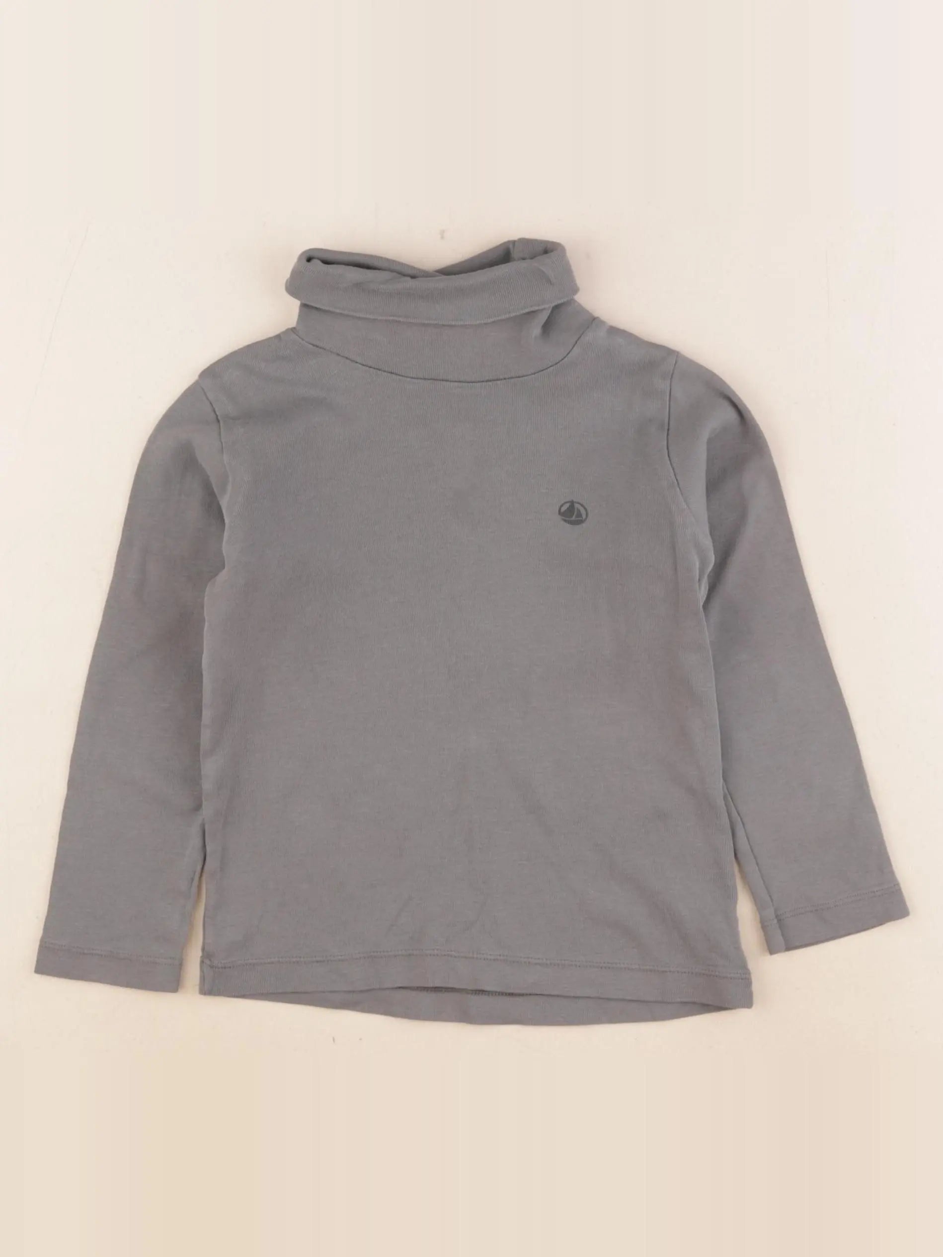 Petit Bateau - sous-pull gris - 4 ans