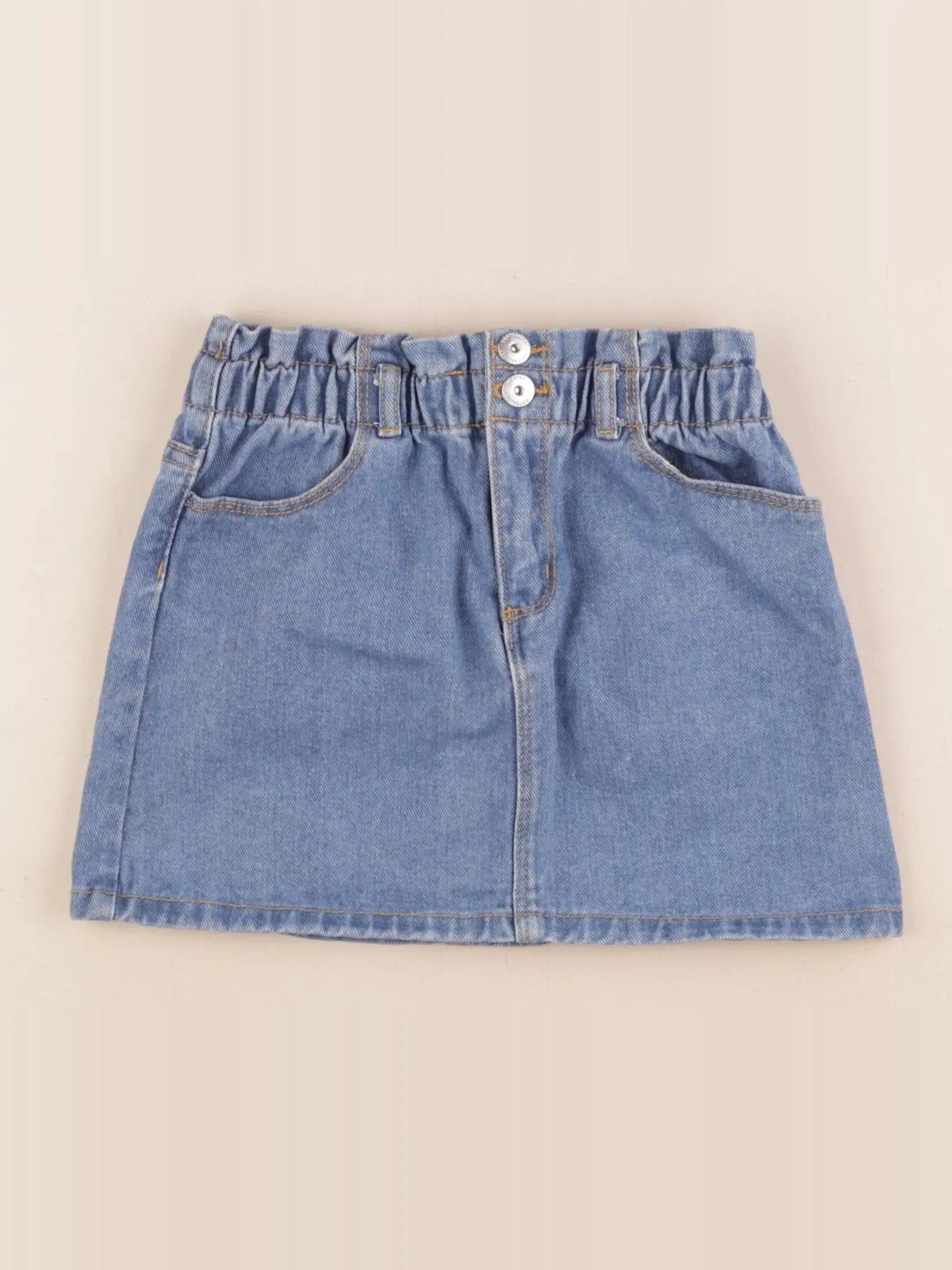 Vertbaudet - jupe bleu - 6 ans