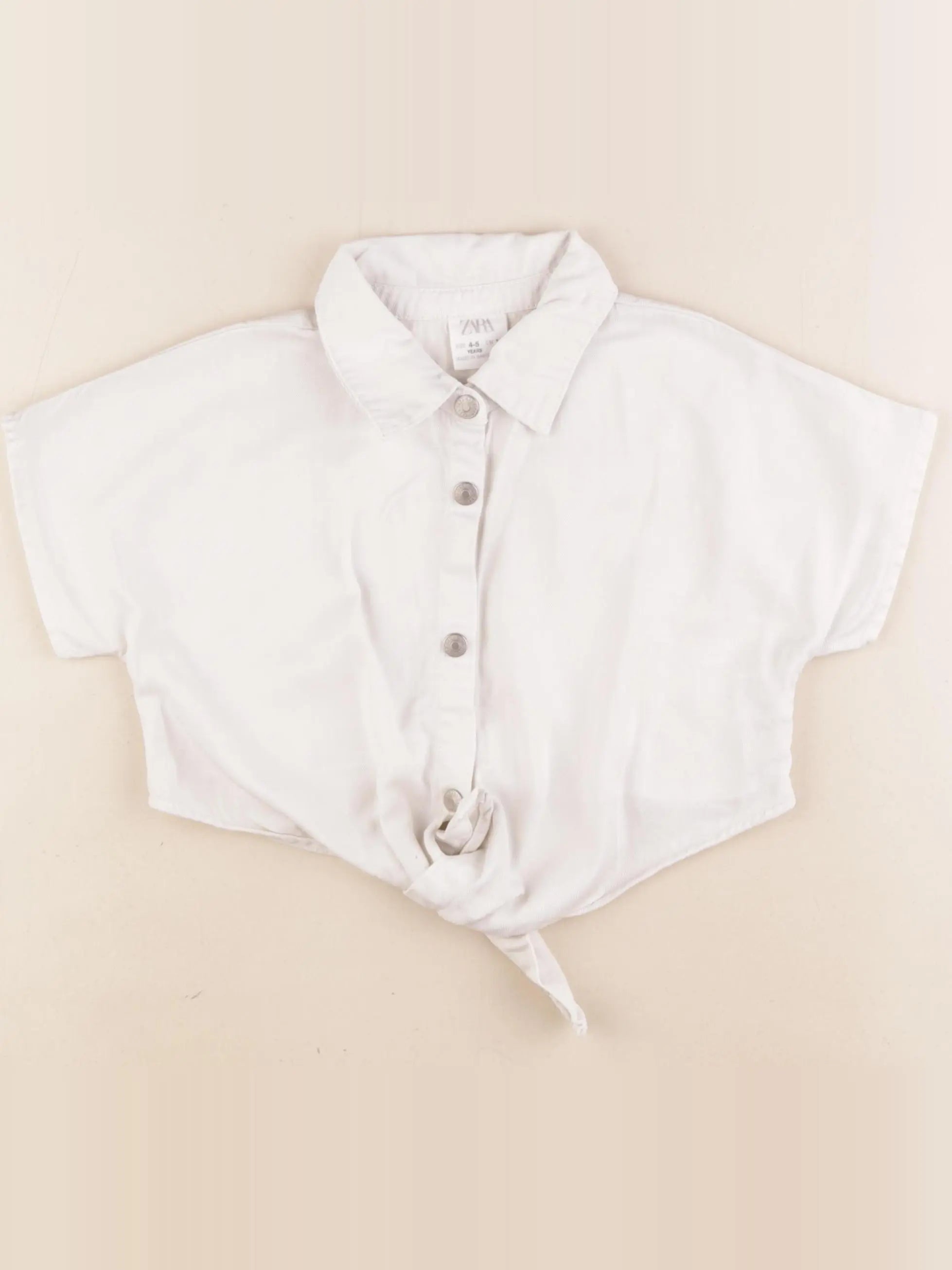 Zara - blouse beige - 4/5 ans