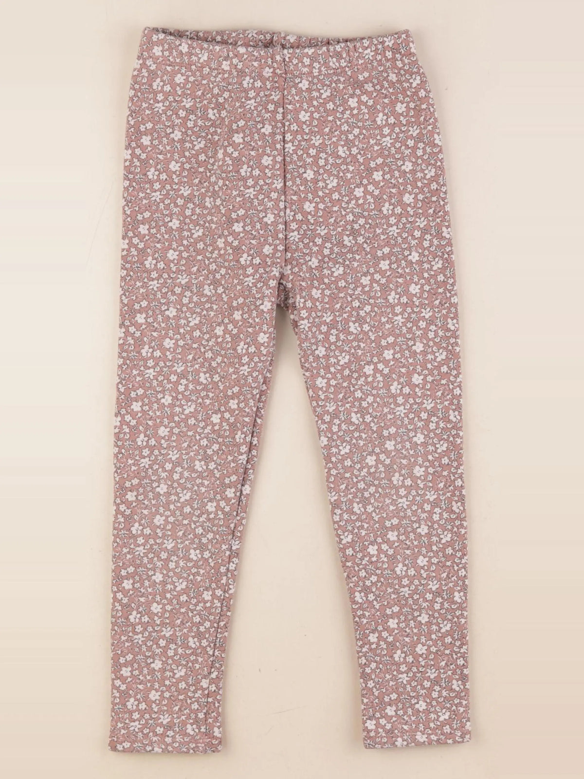 Vertbaudet - legging doublé rose - 6 ans