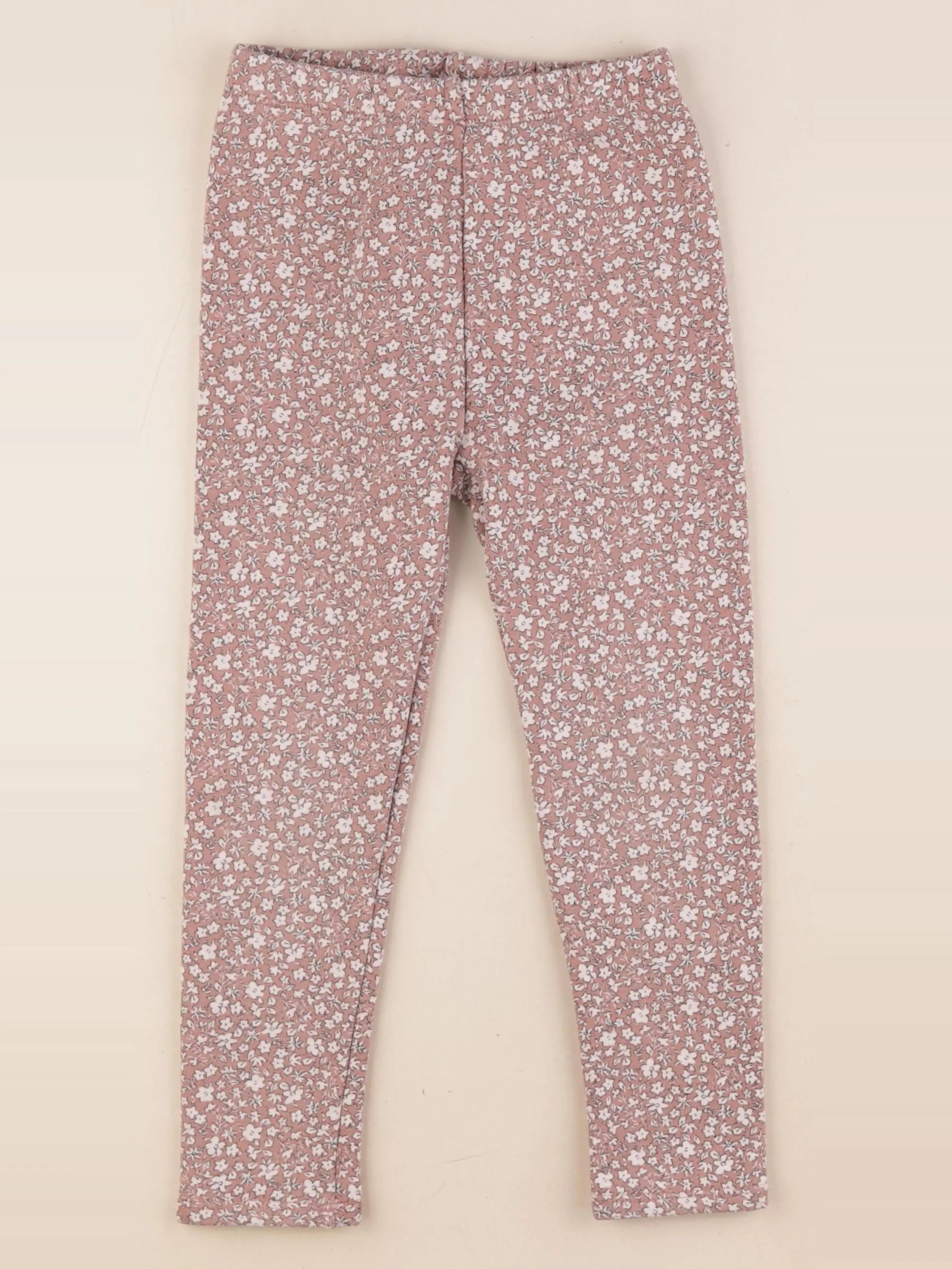 Vertbaudet - legging doublé rose - 6 ans