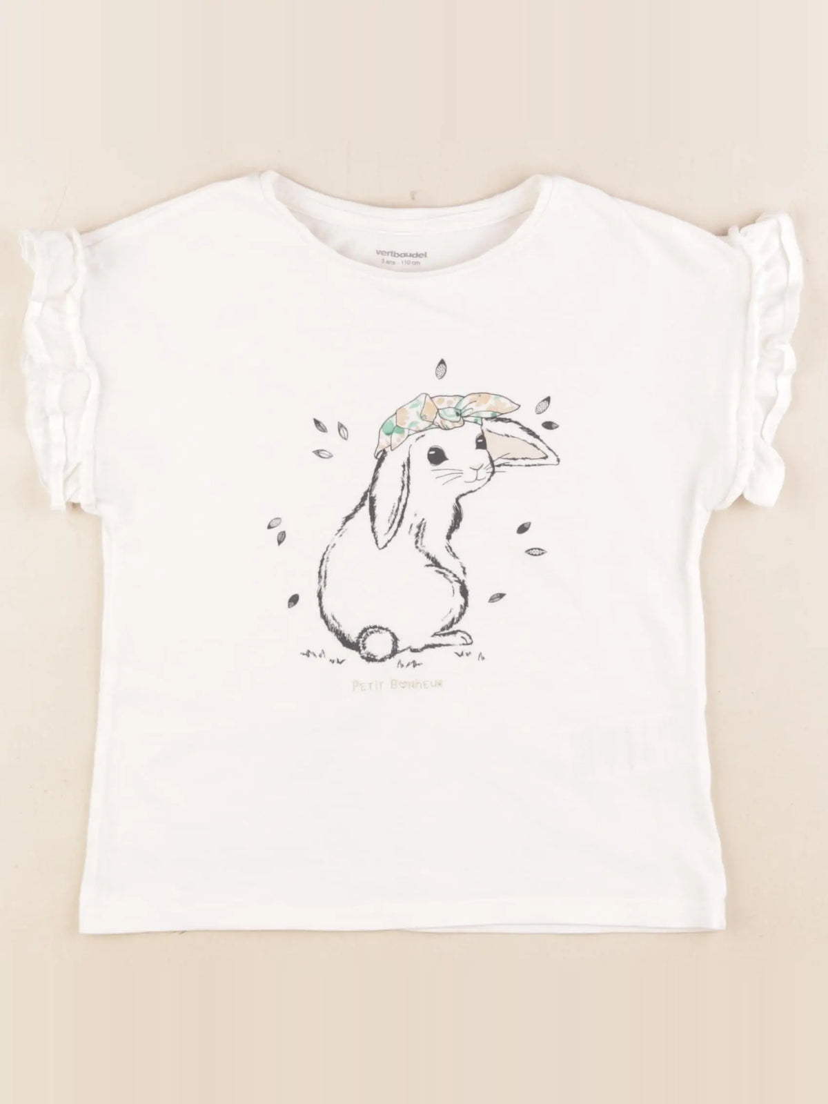 Vertbaudet - tee-shirt multicolore - 5 ans