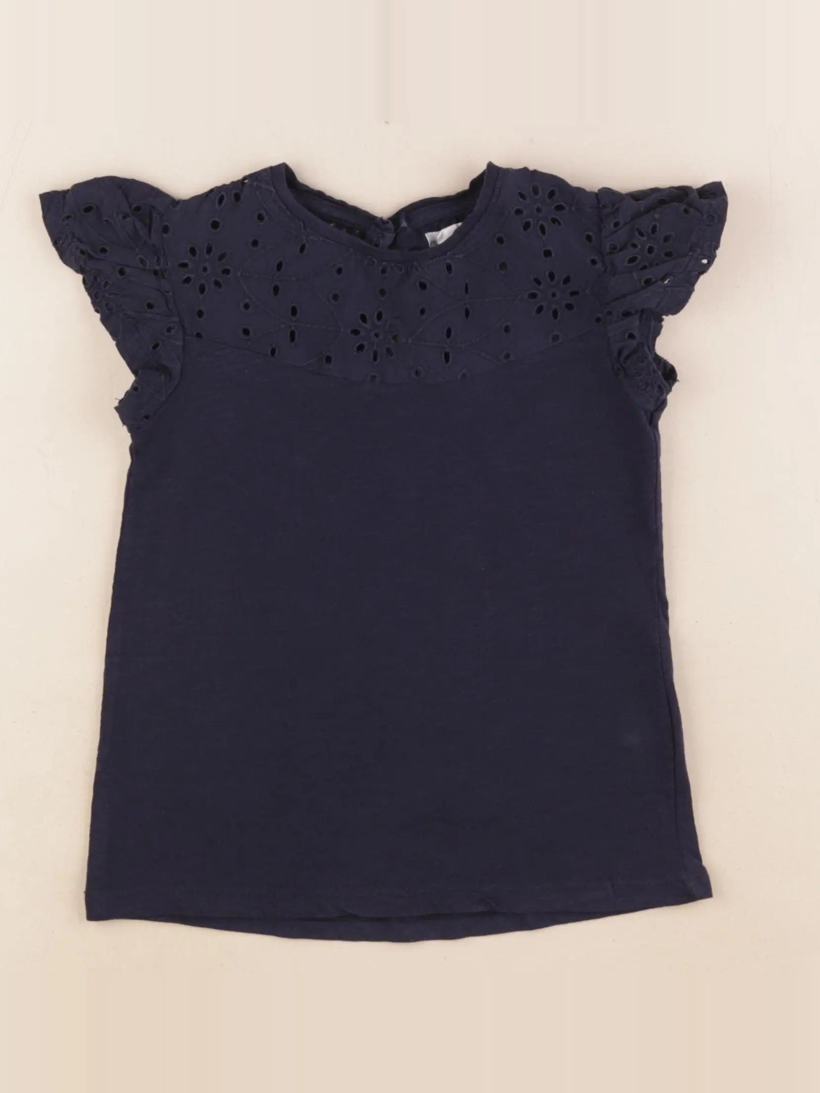 Vertbaudet - tee-shirt bleu - 5 ans