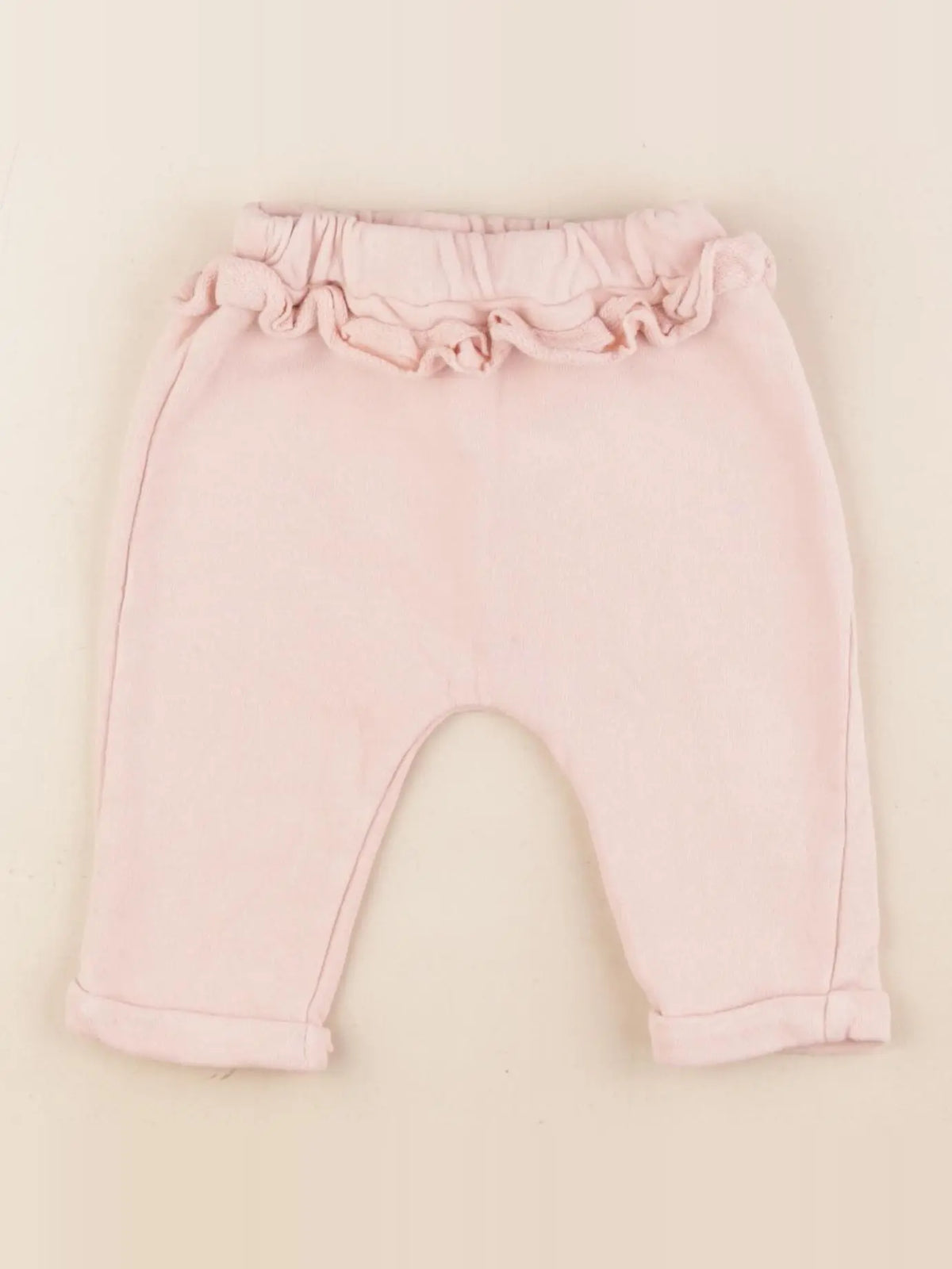 Vertbaudet - pantalon rose - 6 mois
