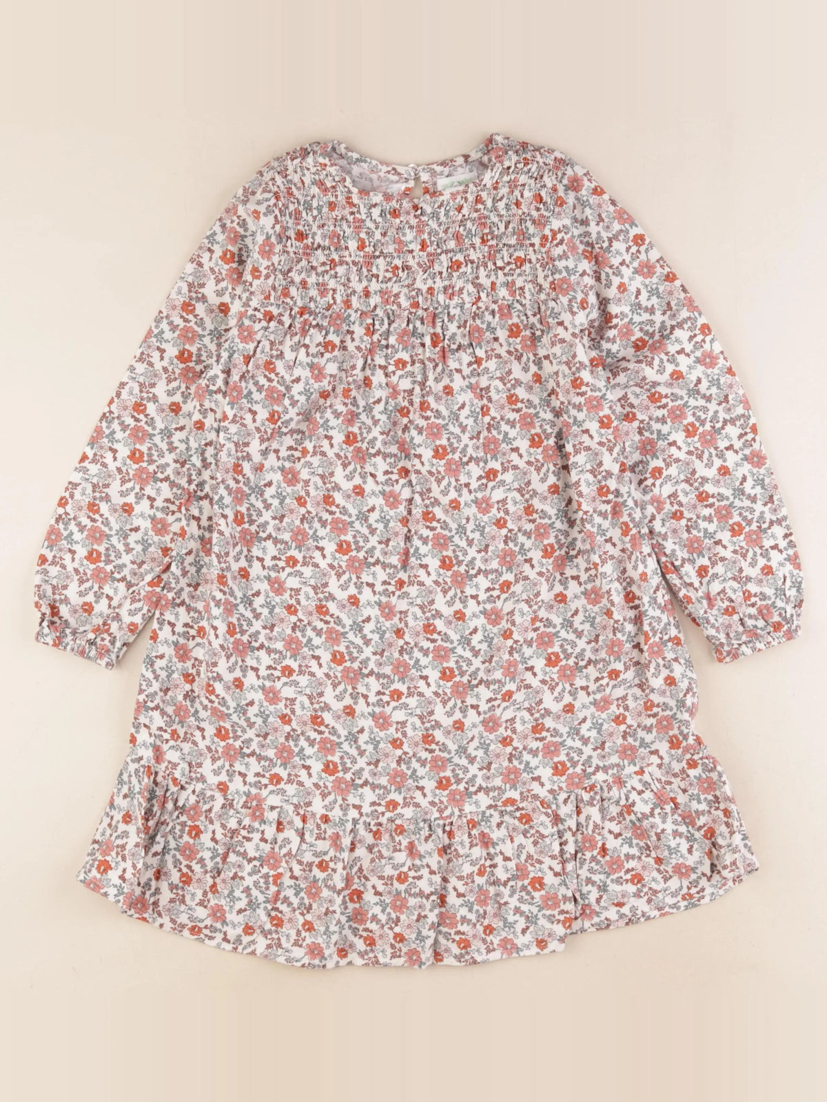 Vertbaudet - robe multicolore - 6 ans