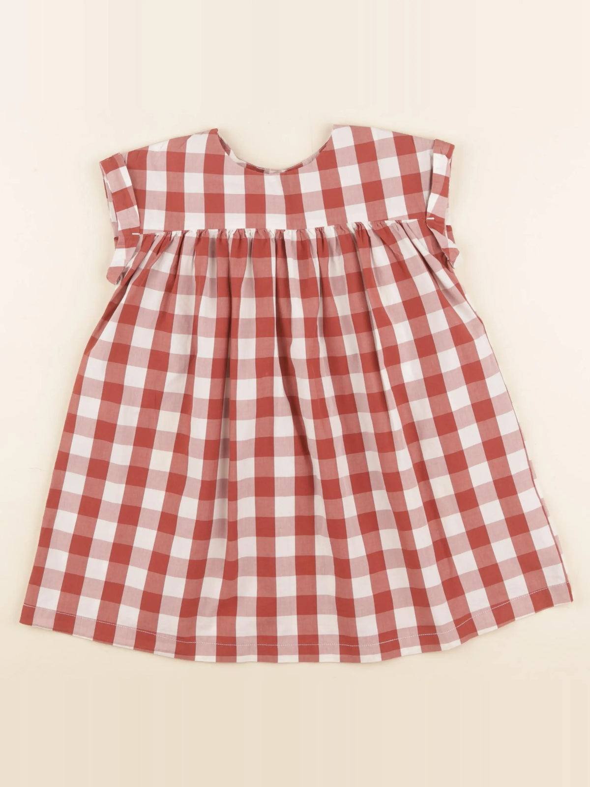 Petit Bateau - robe rouge - 36 mois