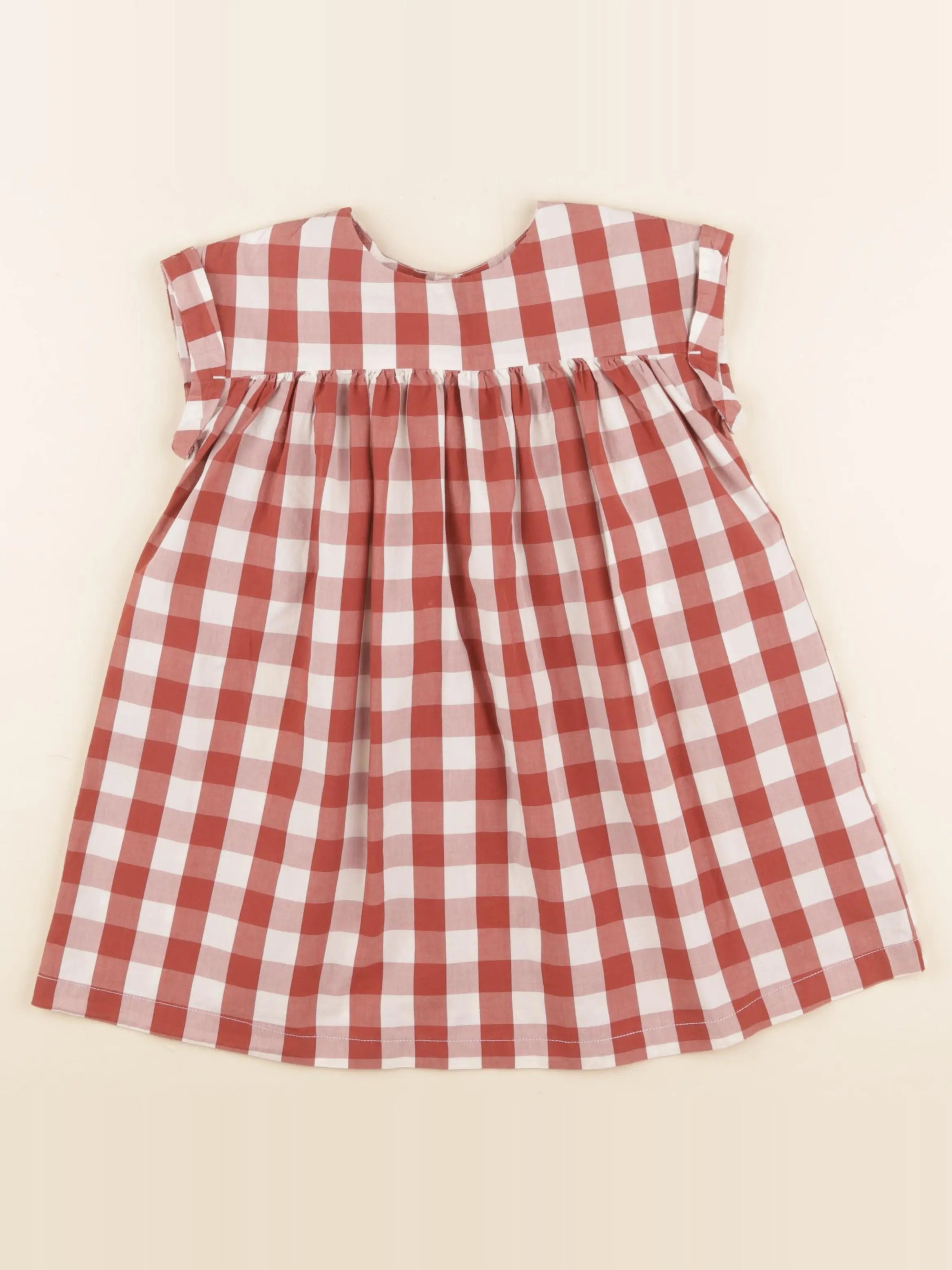 Petit Bateau - robe rouge - 36 mois