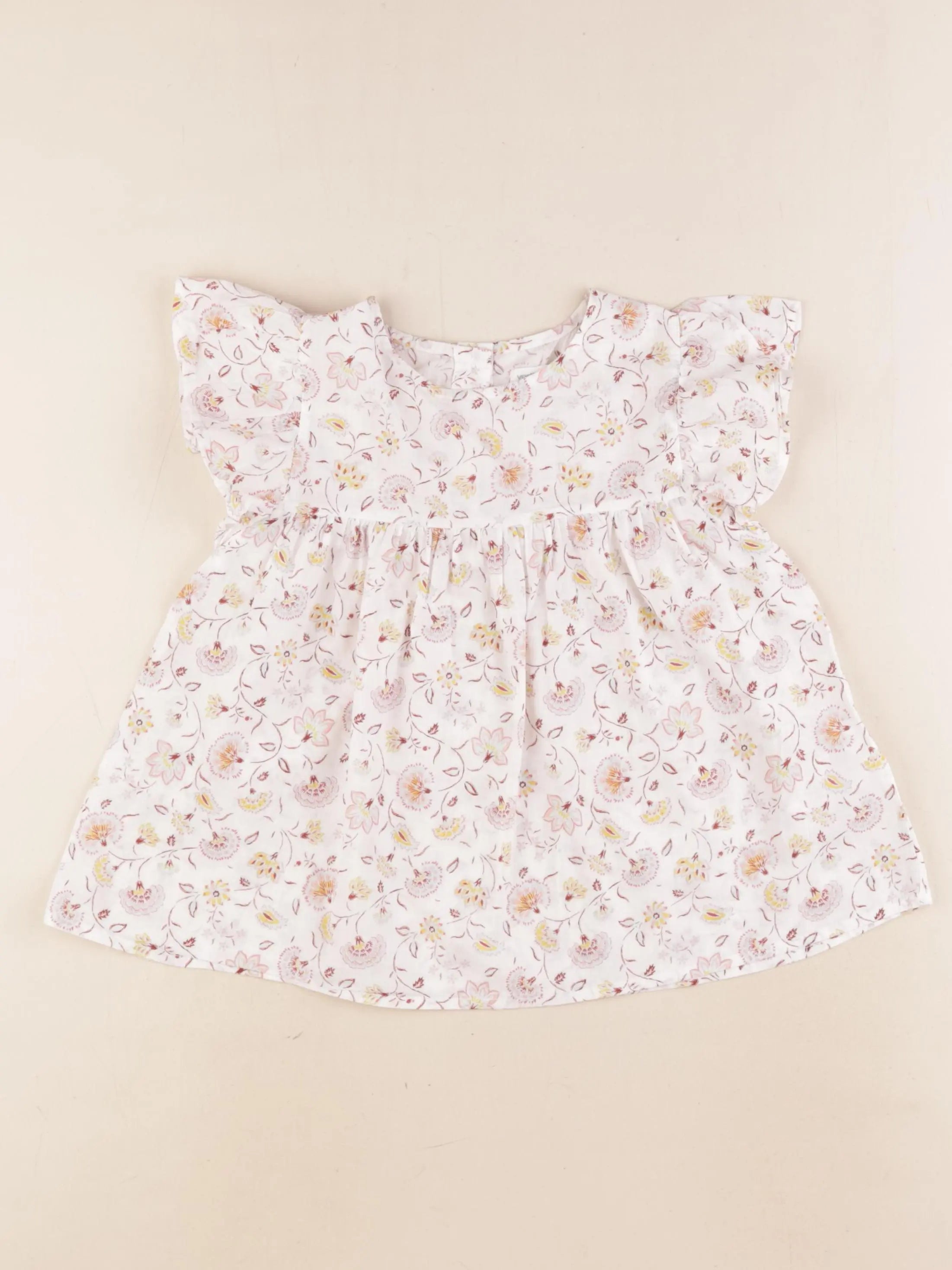 Vertbaudet - blouse rose - 6 ans