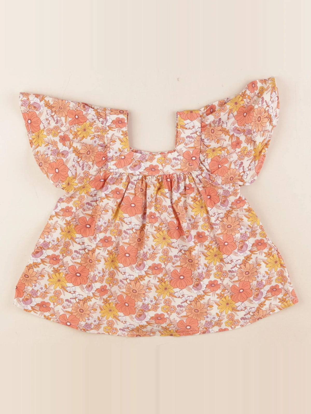 Vertbaudet - blouse multicolore - 4 ans