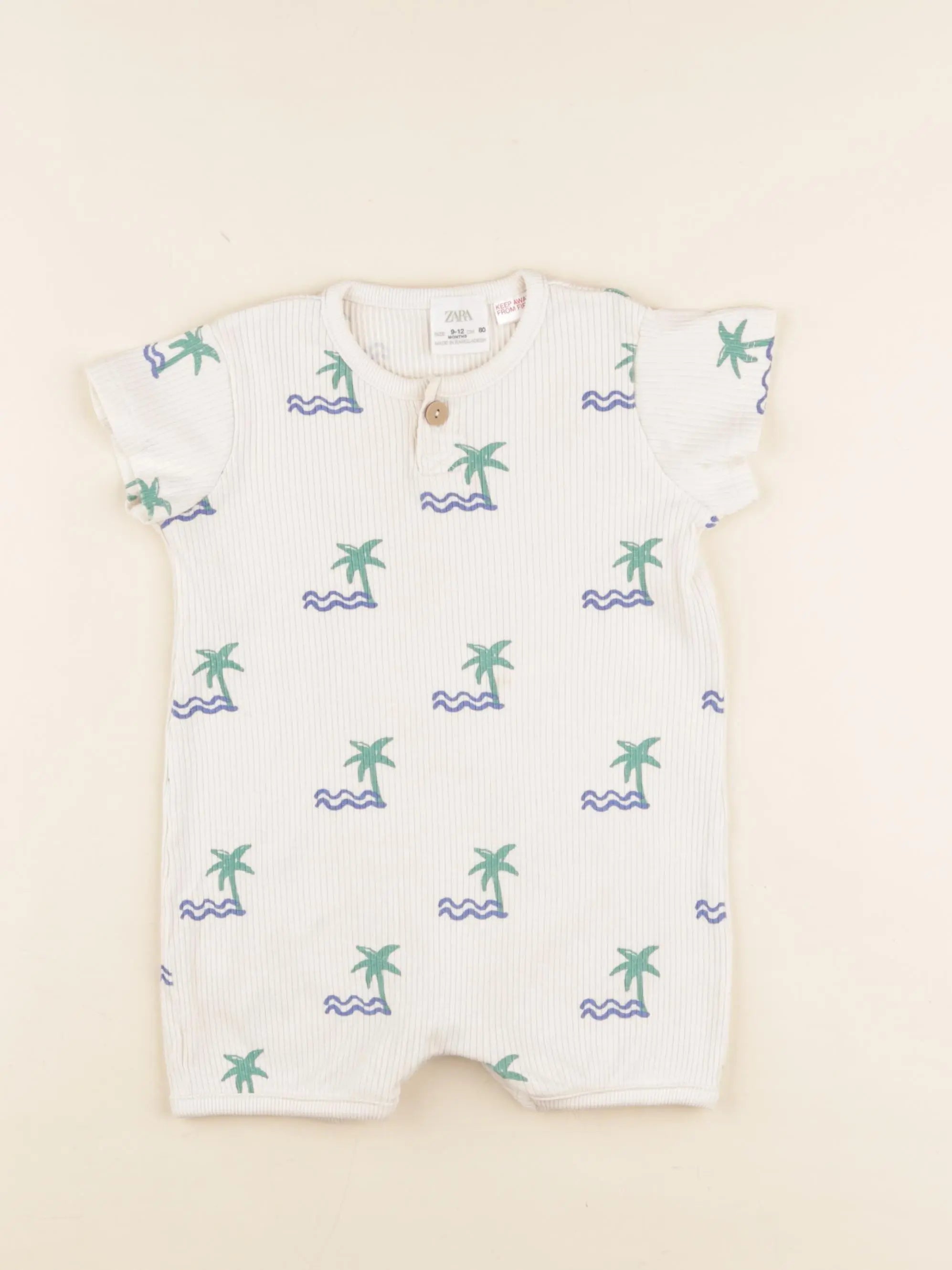 Zara - combinaison multicolore - 9/12 mois