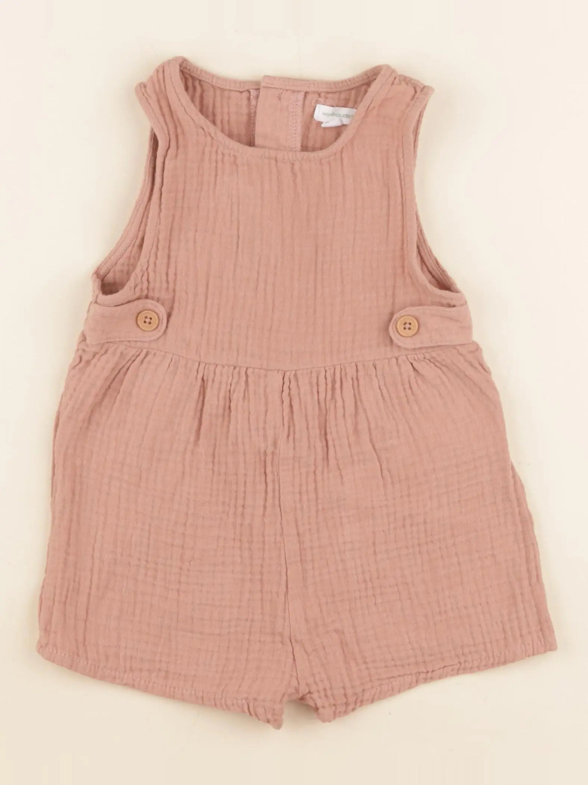 Vertbaudet - combinaison rose - 36 mois