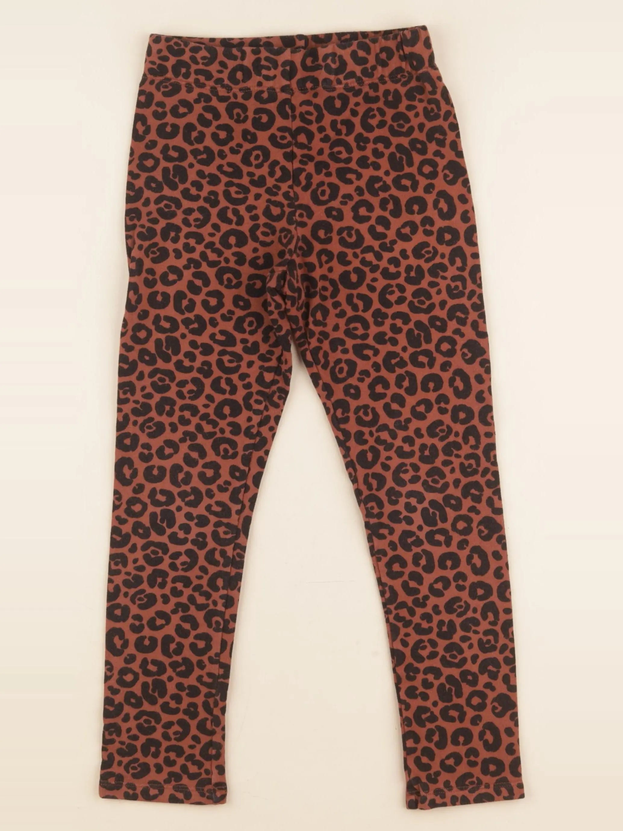 H&M - legging marron - 6/7 ans