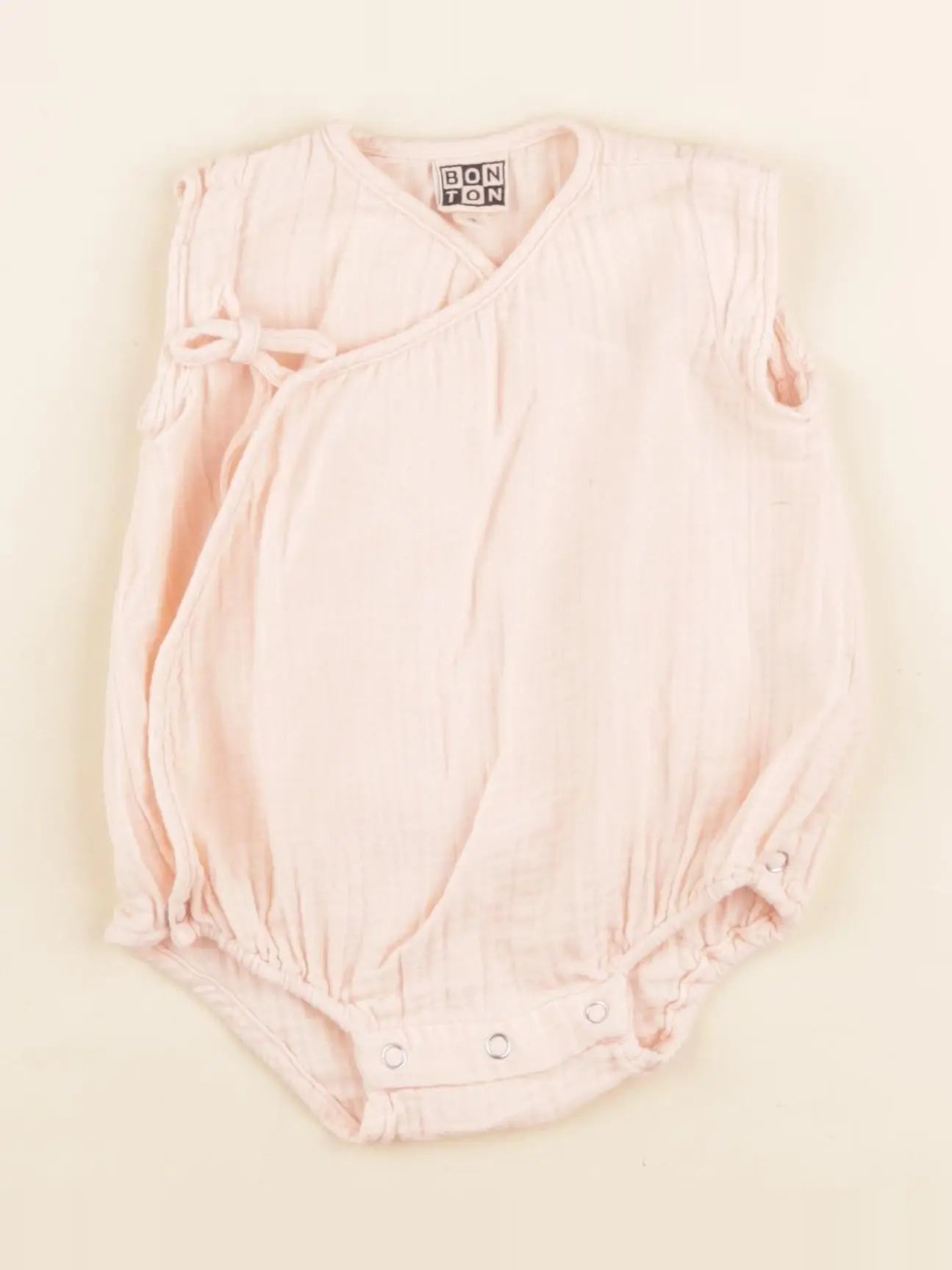 Bonton - combinaison rose - 3 mois
