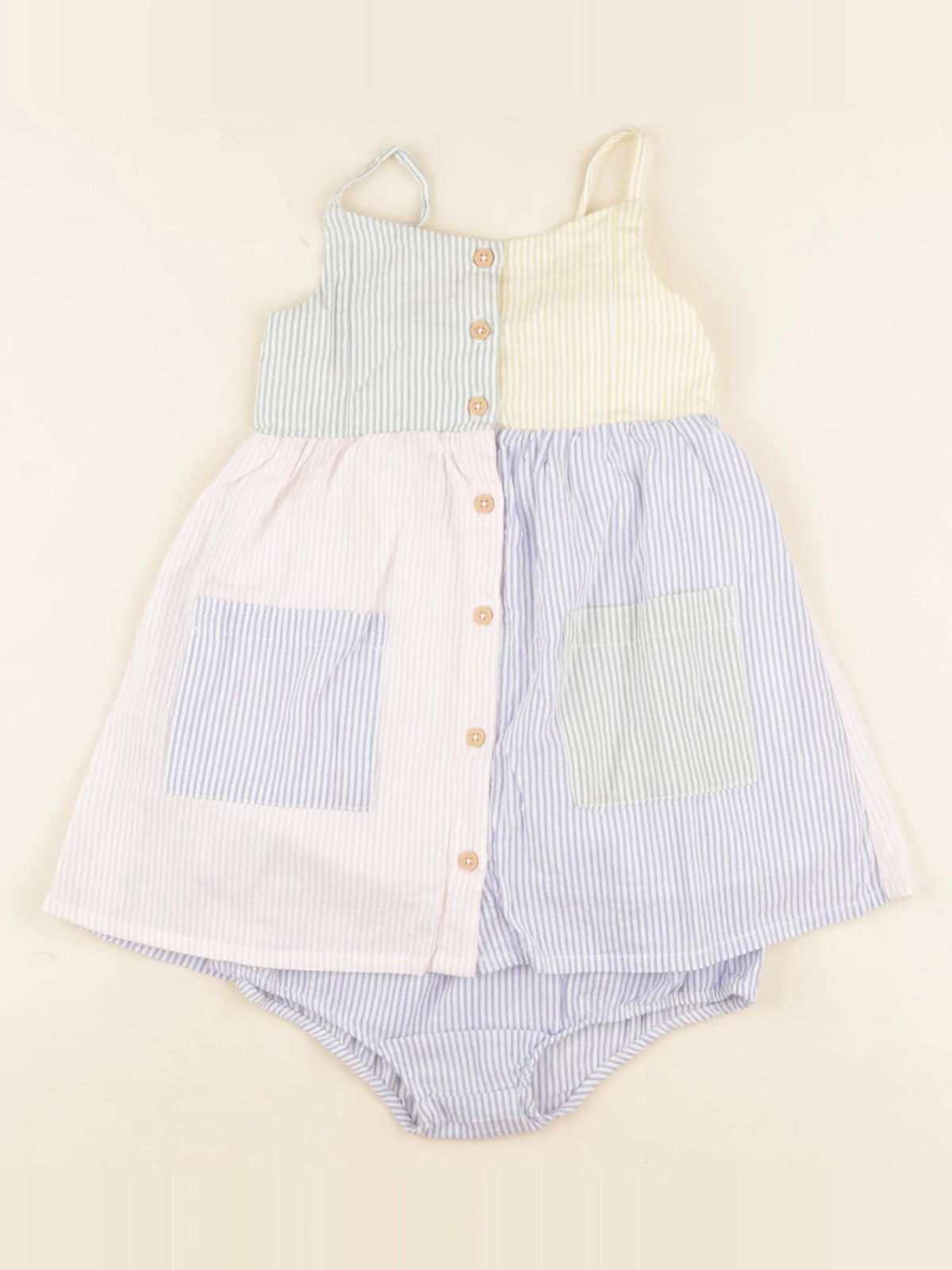 Boutchou - robe multicolore - 18 mois