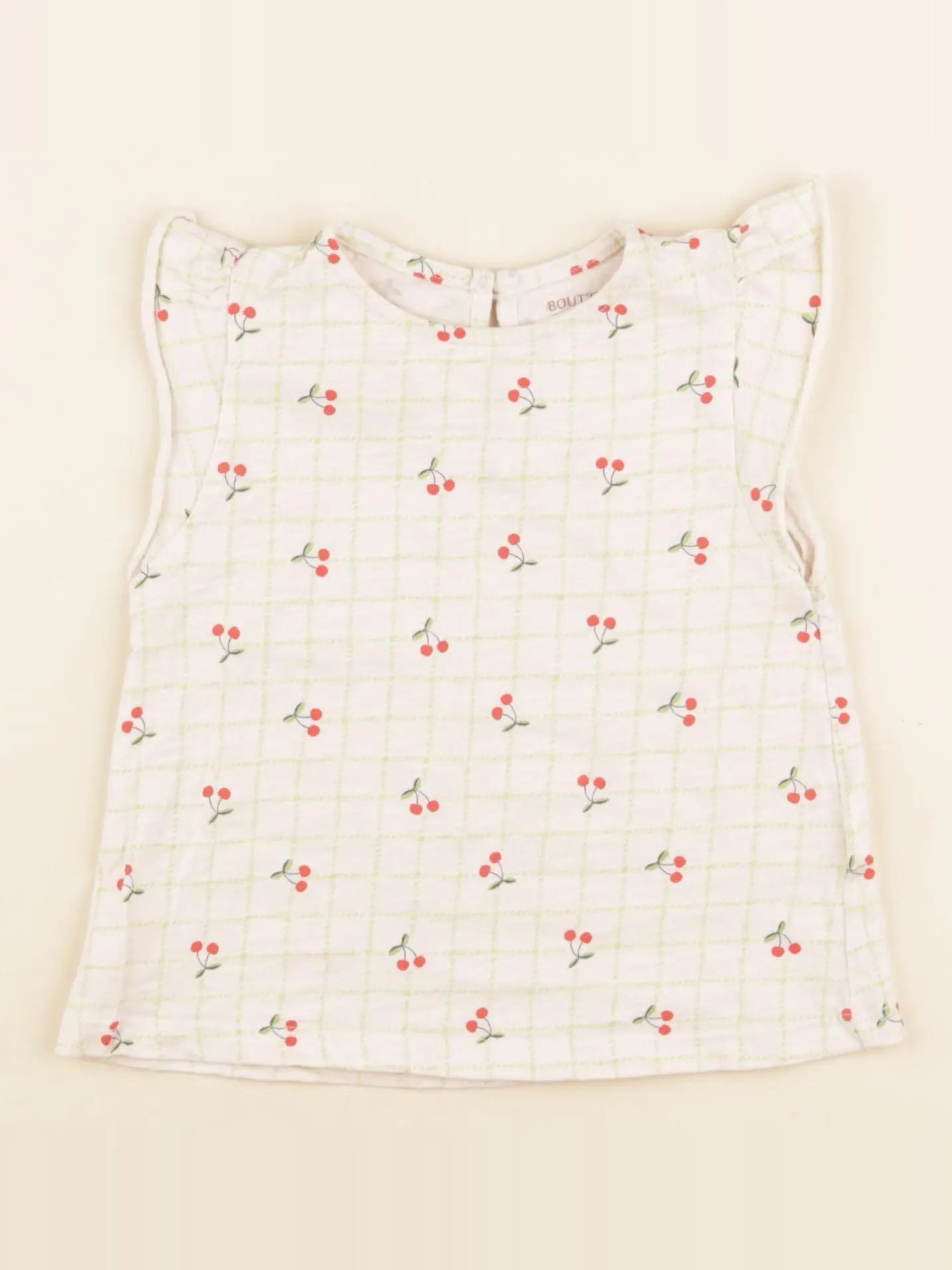 Boutchou - tee-shirt beige - 18 mois