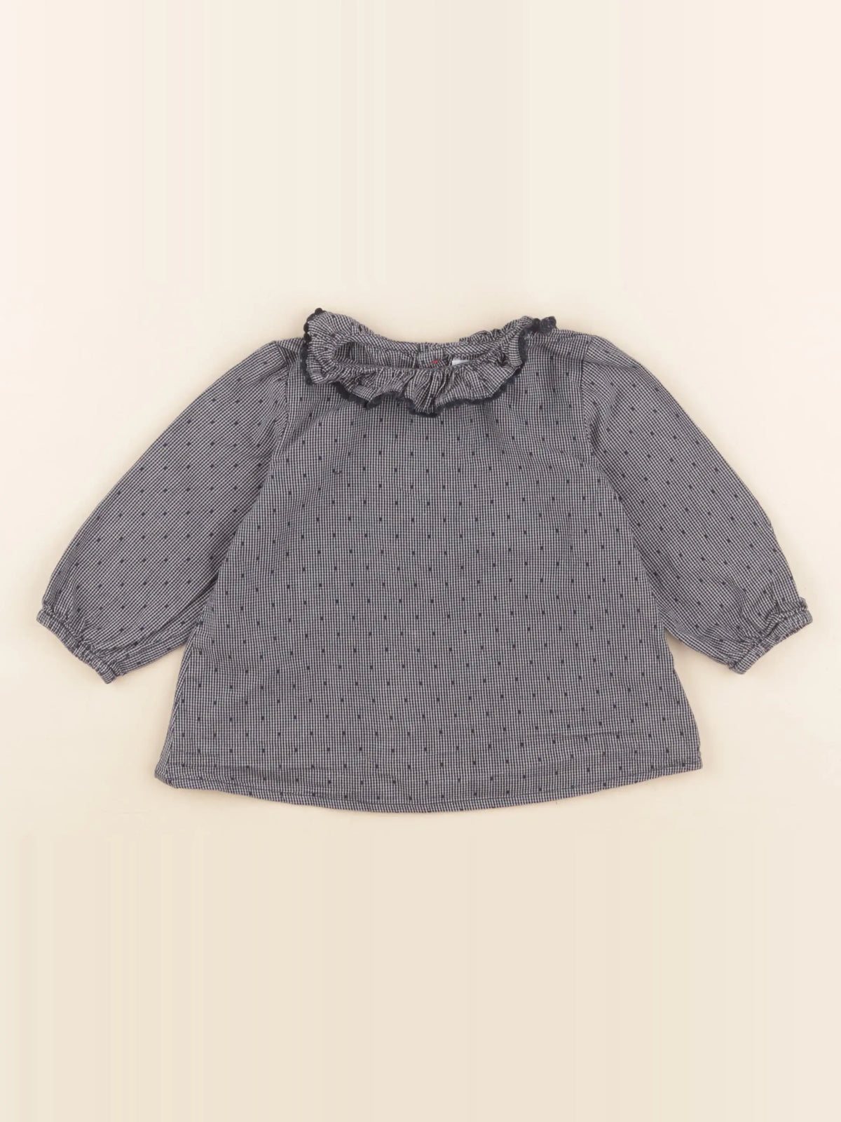 Boutchou - blouse bleu - 18 mois