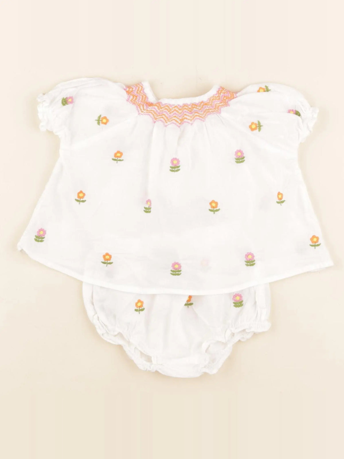 Boutchou - ensemble blanc - 6 mois