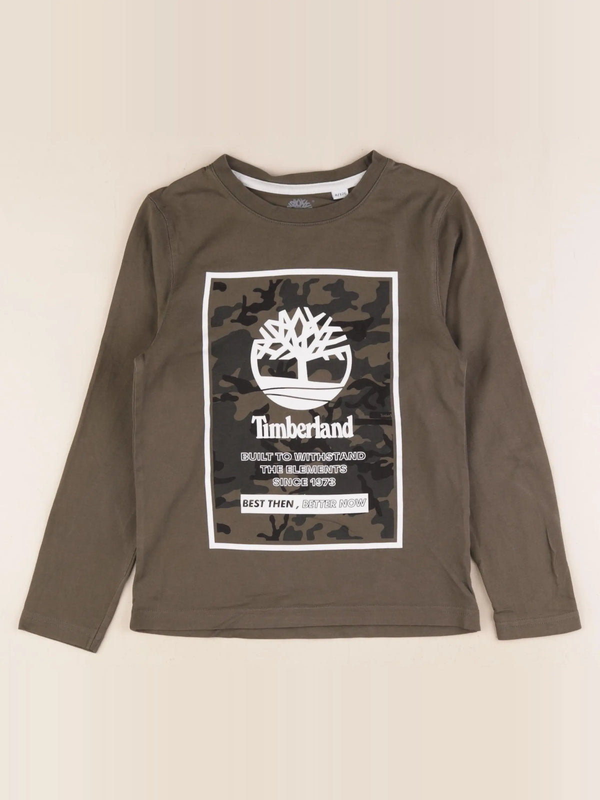 Timberland - tee-shirt vert - 8 ans