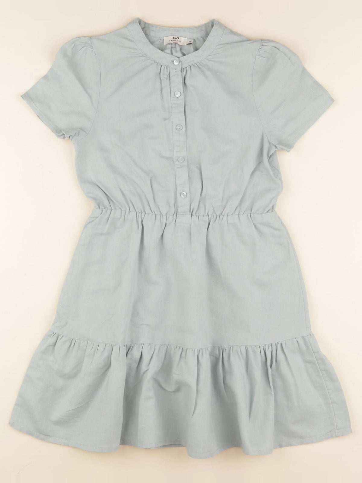 Cyrillus - robe vert - 10 ans
