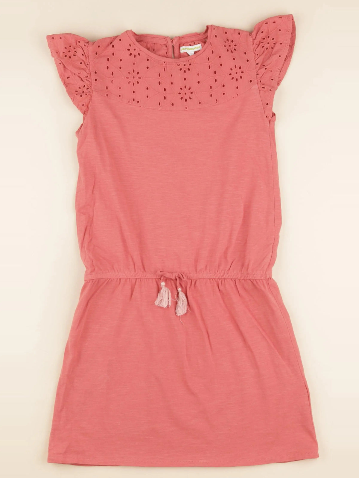 Vertbaudet - robe rose - 10 ans