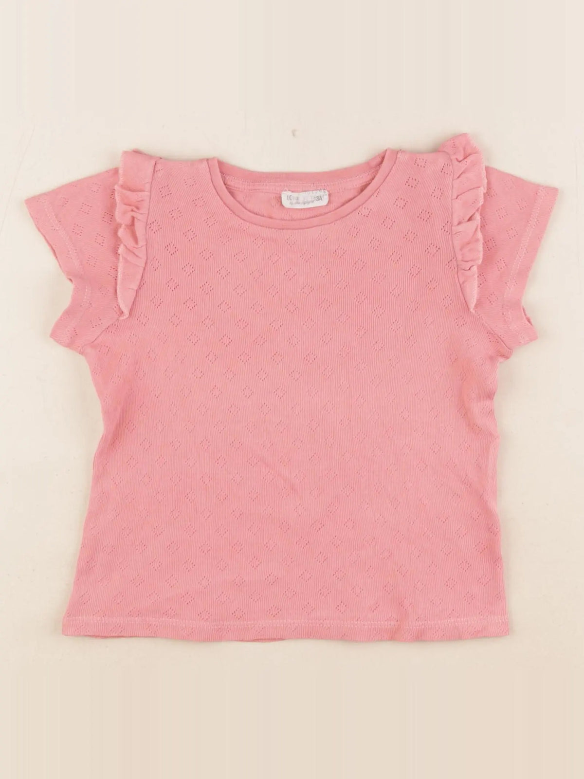 Little Cigogne - tee-shirt rose - 3 ans