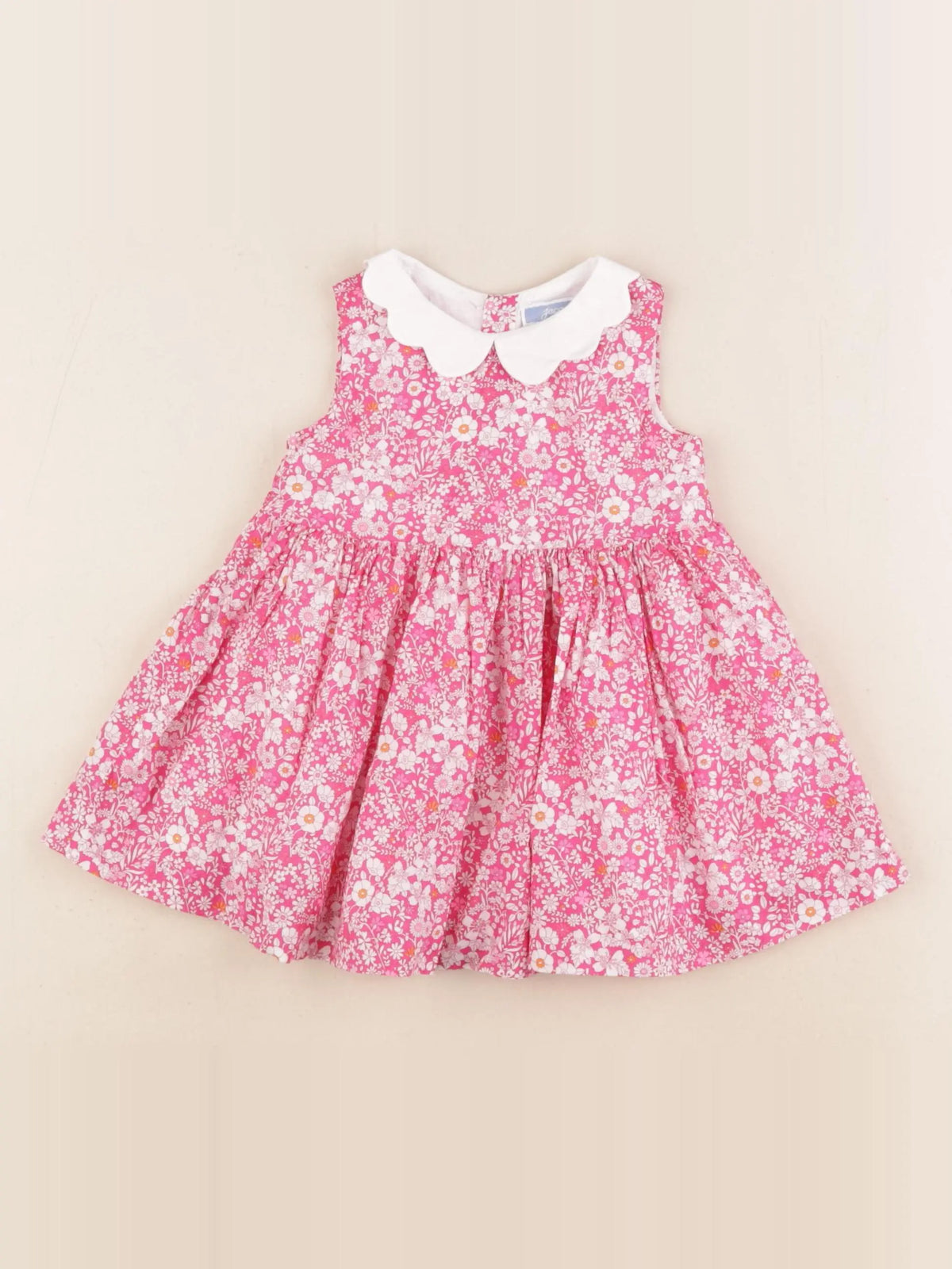 Jacadi - robe liberty multicolore - 6 mois