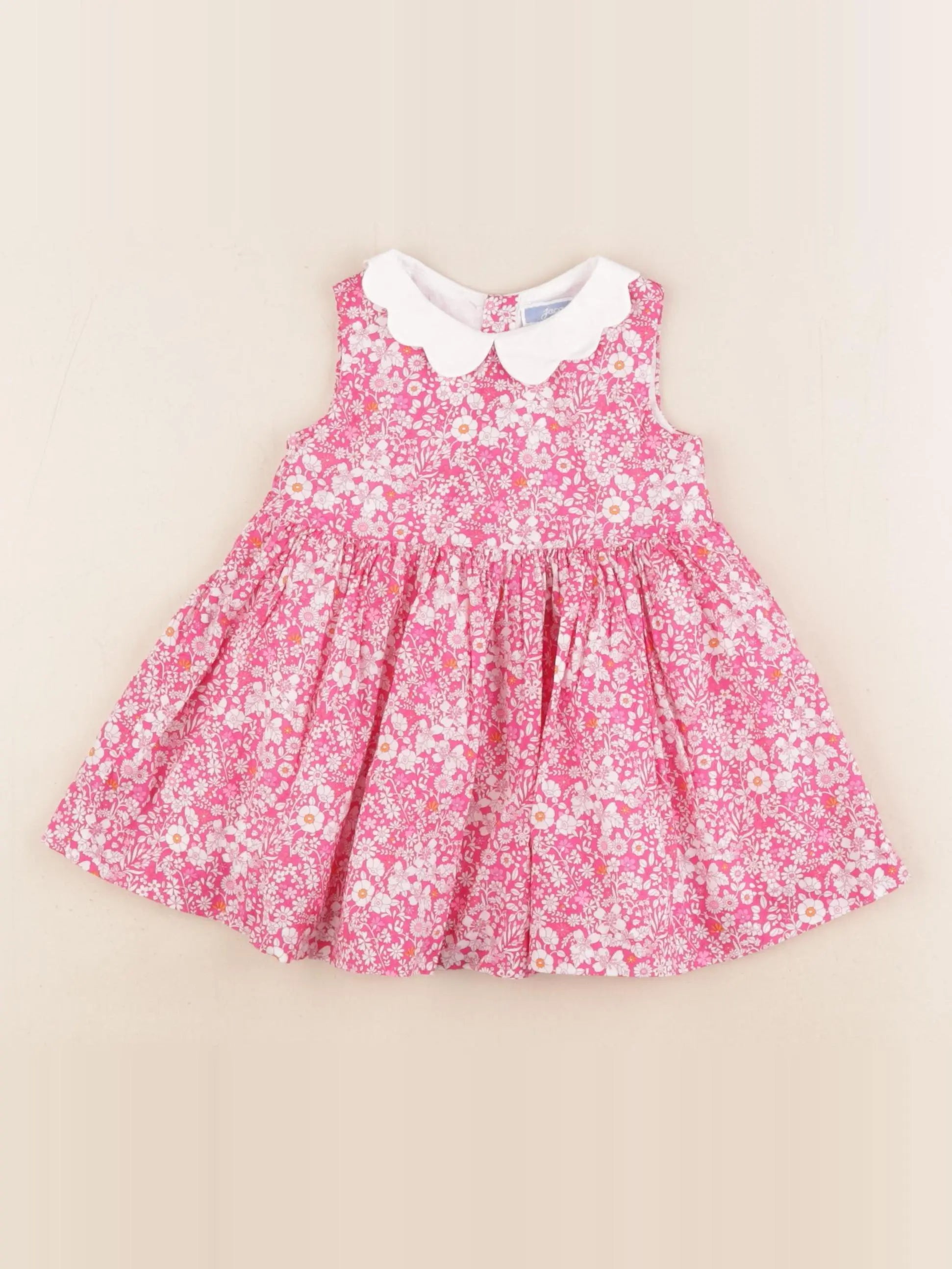Jacadi - robe liberty multicolore - 6 mois