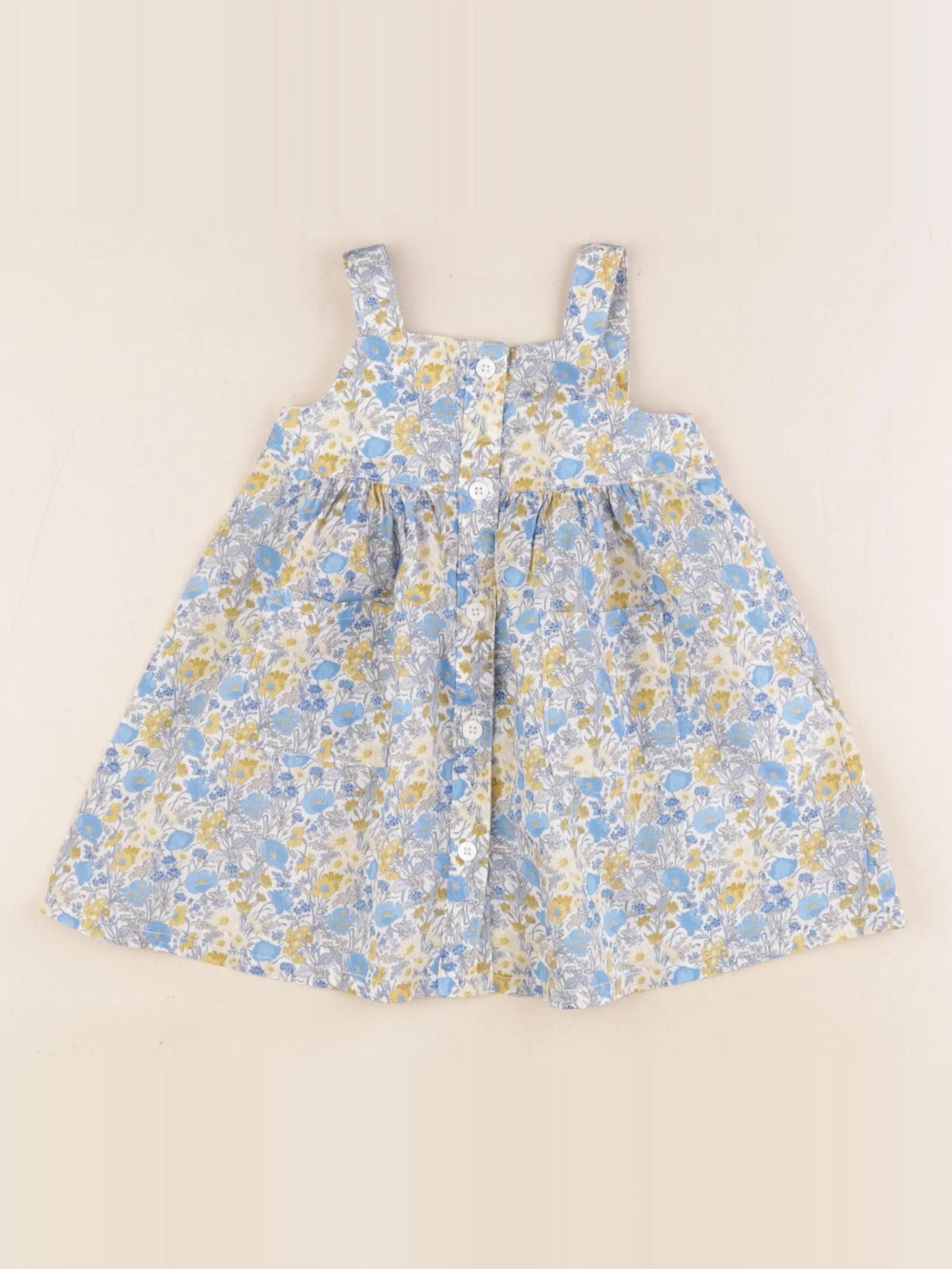 Cyrillus - robe multicolore - 6 mois