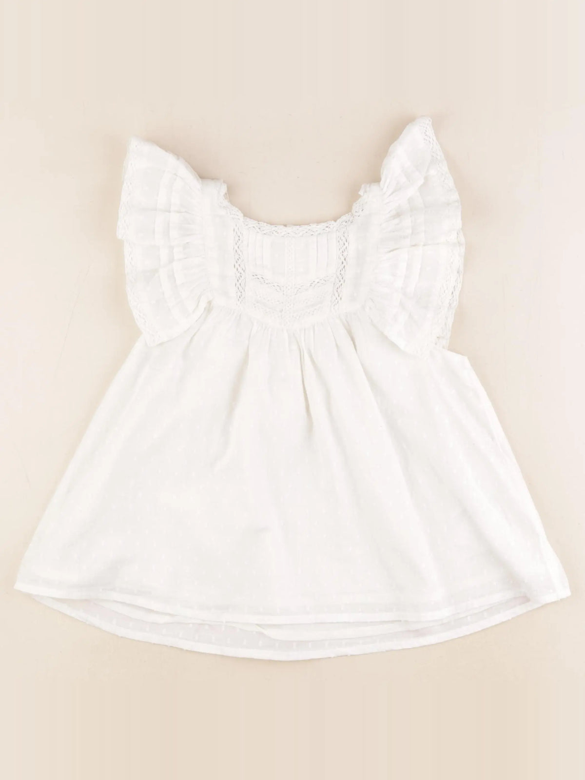 Cyrillus - blouse blanc - 8 ans