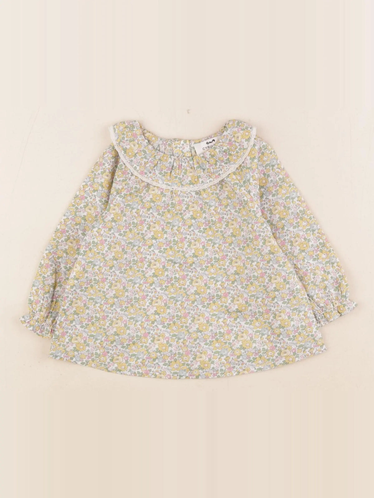 Cyrillus - blouse multicolore - 6 mois
